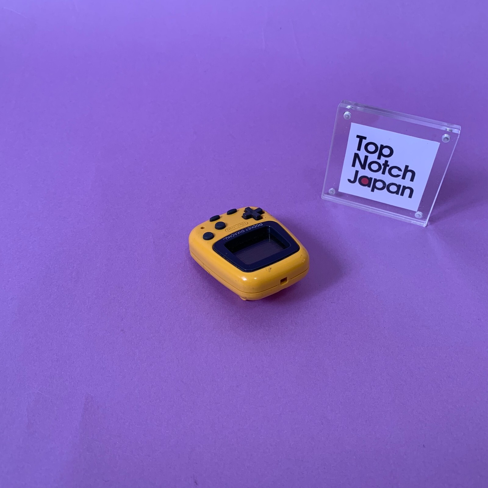 Nintendo Pocket Pikachu 1998 Pokemon Pedometer Virtual pet Tested Japan Used