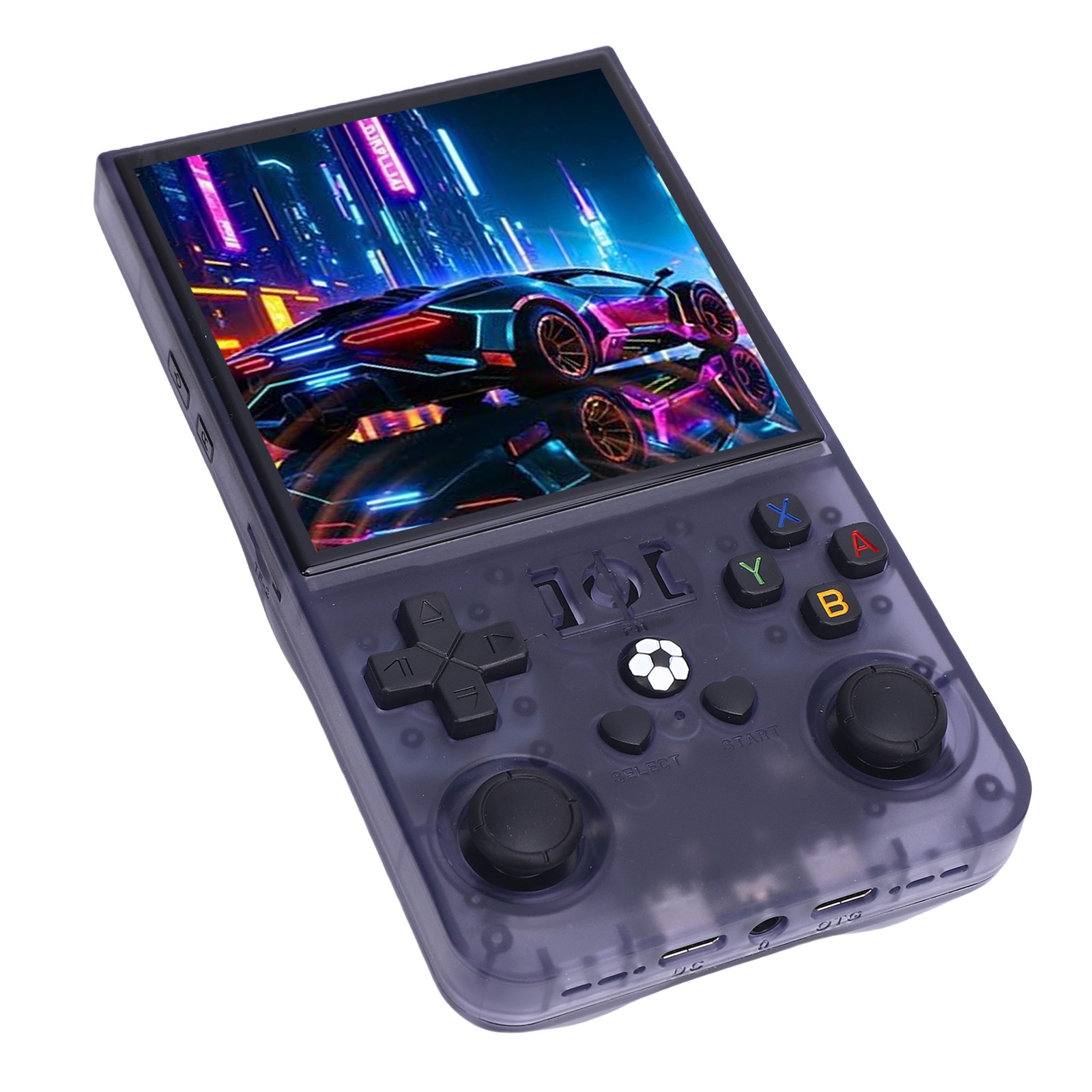 Handheld Game Console For System Translucent Grey 4 Inch 720×720 Scre BHOK