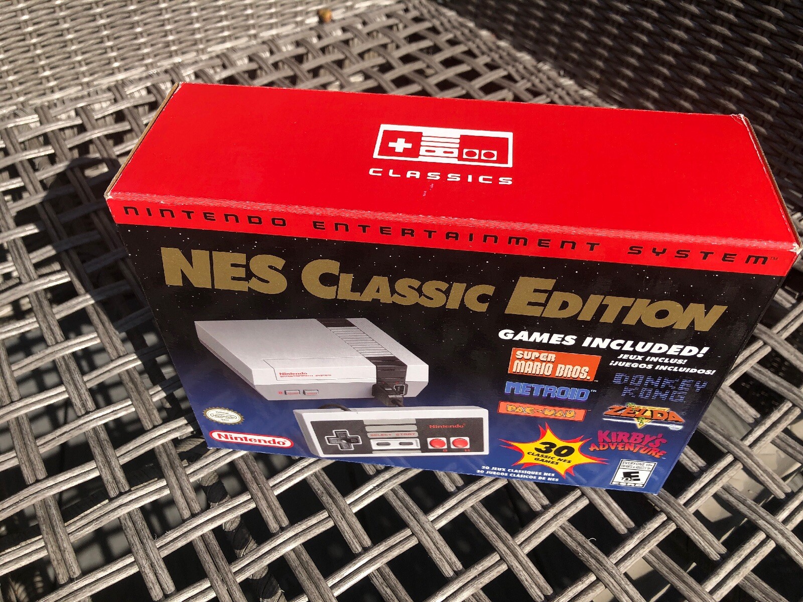 Nintendo NES Classic Edition Mini Console NEW USA AUTHENTIC 30 Games Gray White