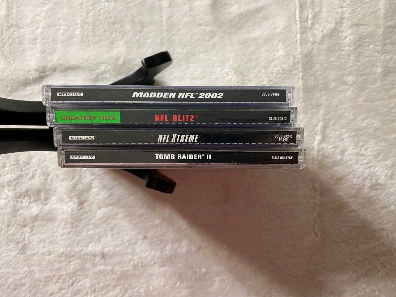 PSOne SCPH-101 (Replaced Motherboard) W 2 Controllers 5 Games – Tested/Works!