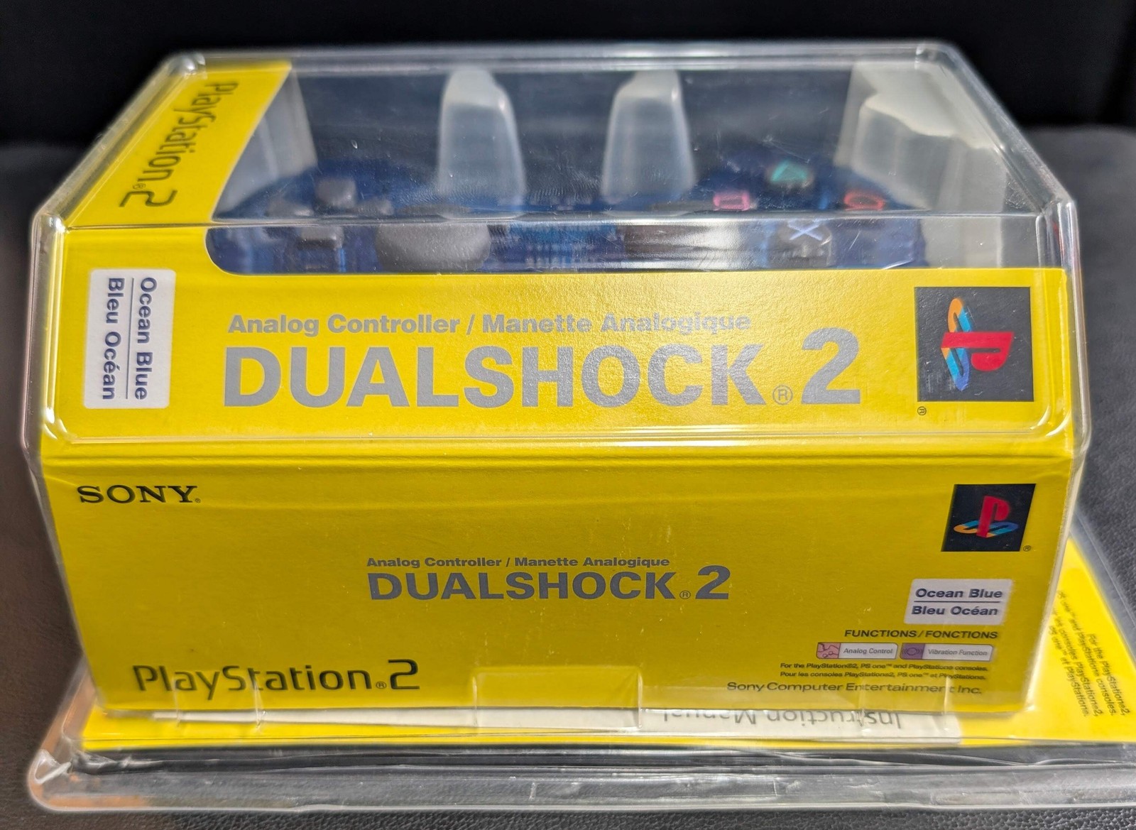 Sony PlayStation 2 Controllers | Original PS2 DualShock 2 | Blue Black or Silver