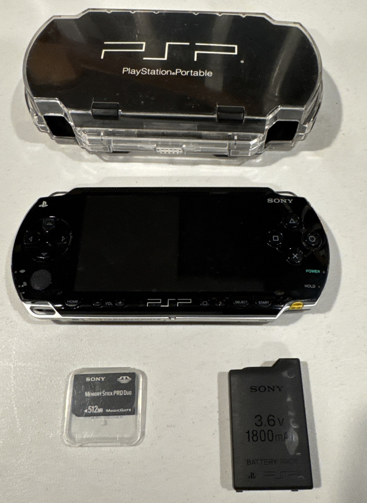 Sony PSP 1000 Portable Entertainment Pack – Black ( See Description Below) ￼