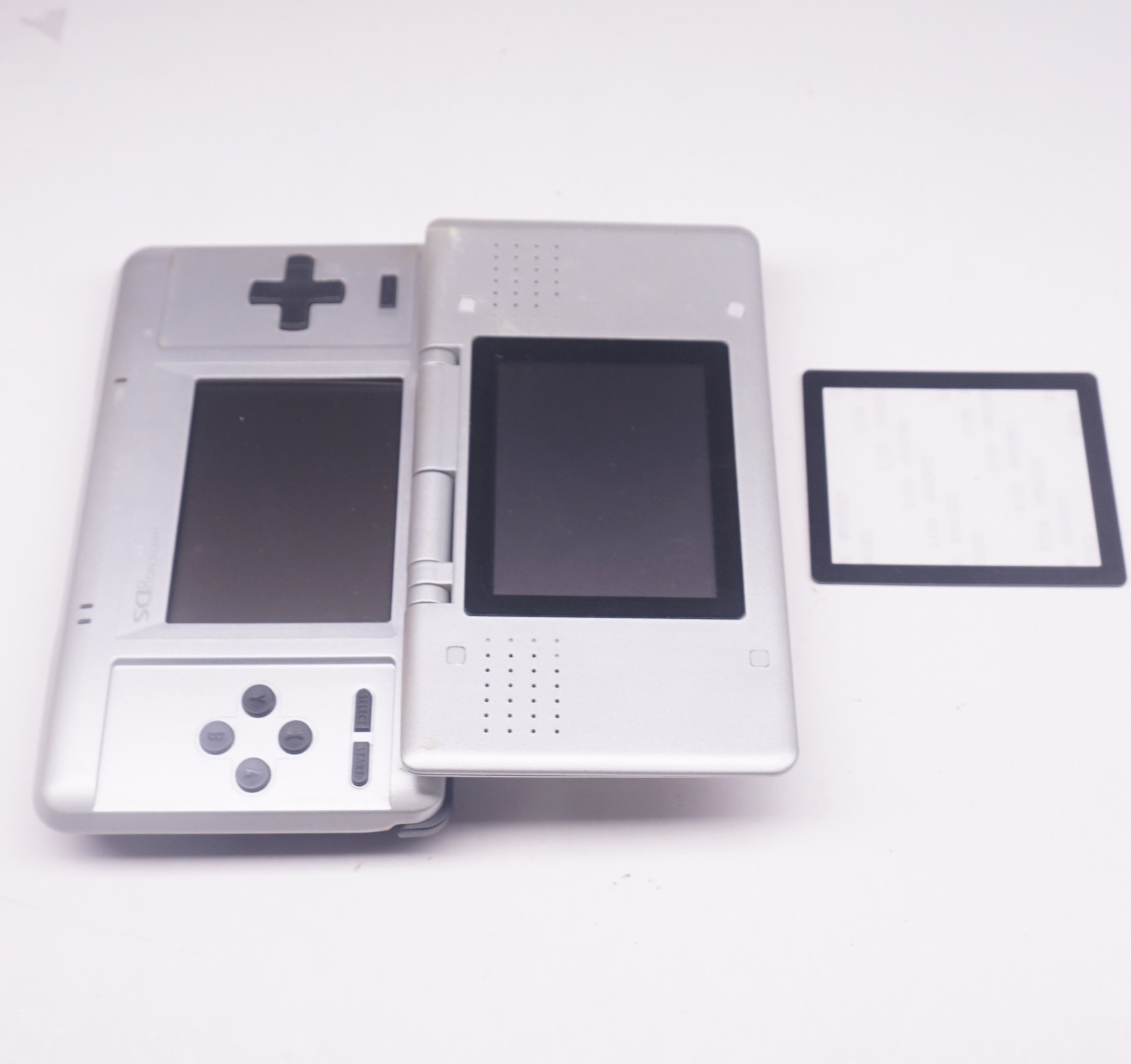 Nintendo DS Original Platinum Silver Handheld Console Refurbished New LCD Screen