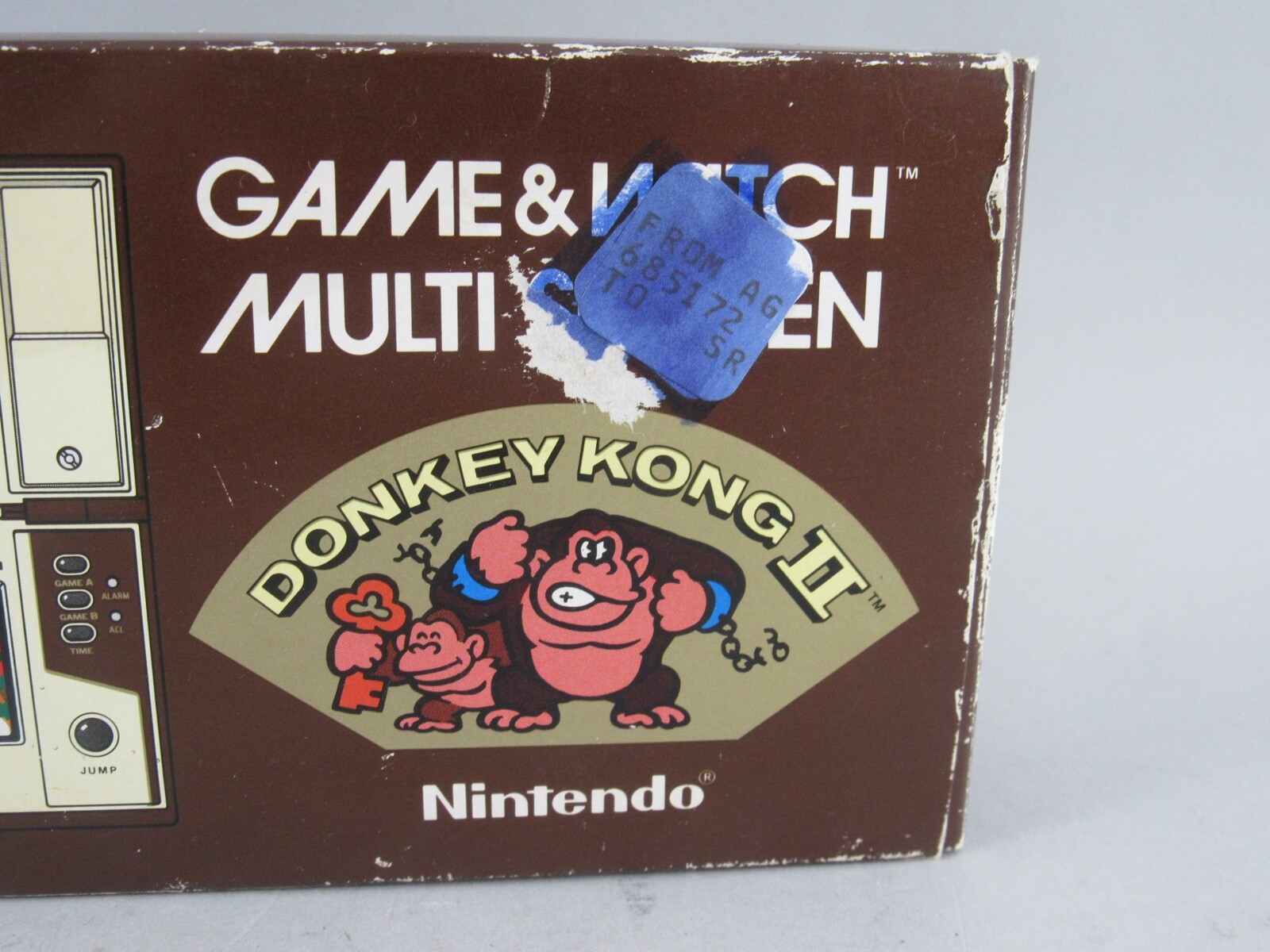 Vintage Nintendo Game & Watch Multi Screen Donkey Kong II JR-55 With Box