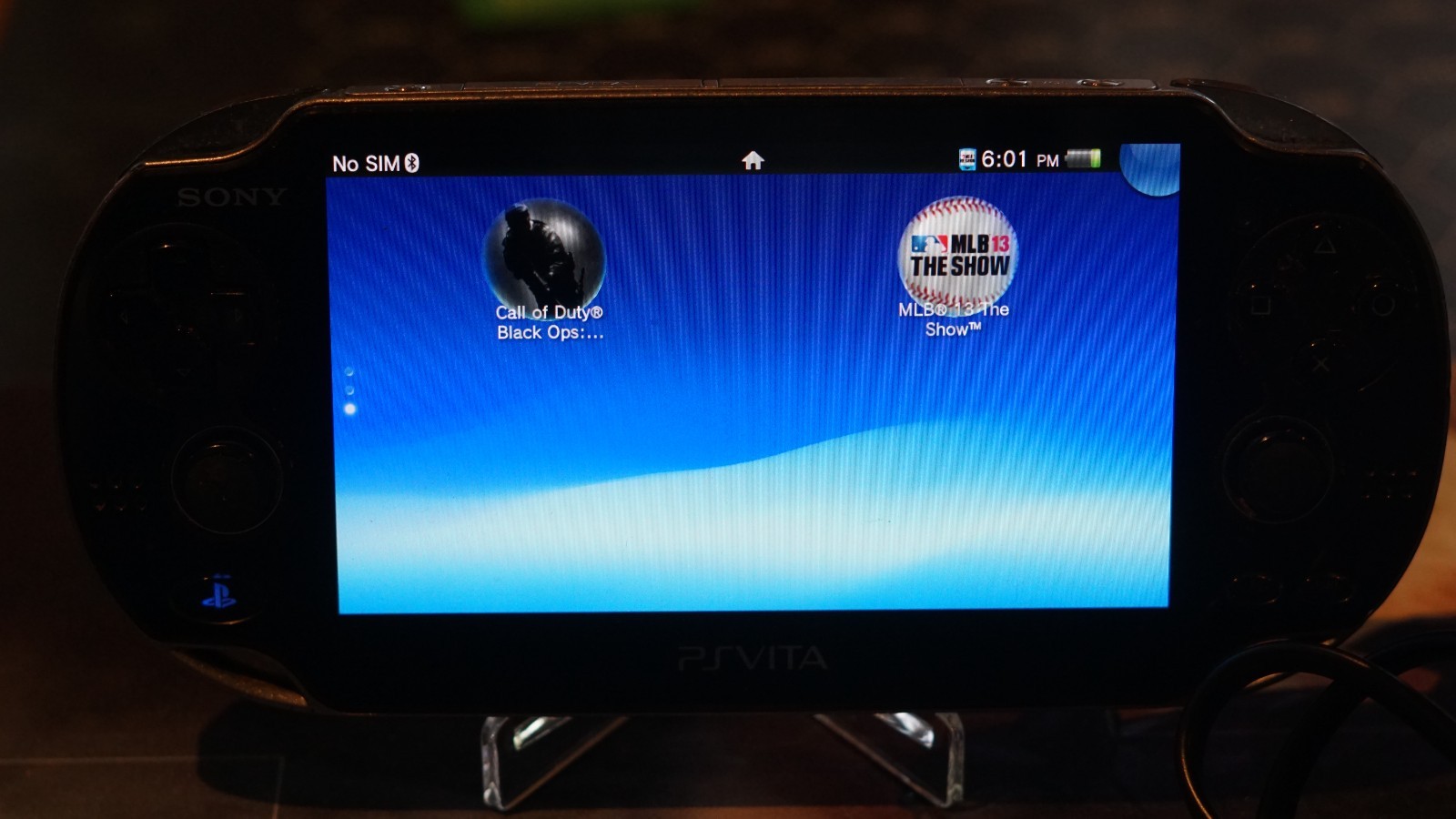 Playstation PS Vita OLED PCH-1101 | Black Console W/Games