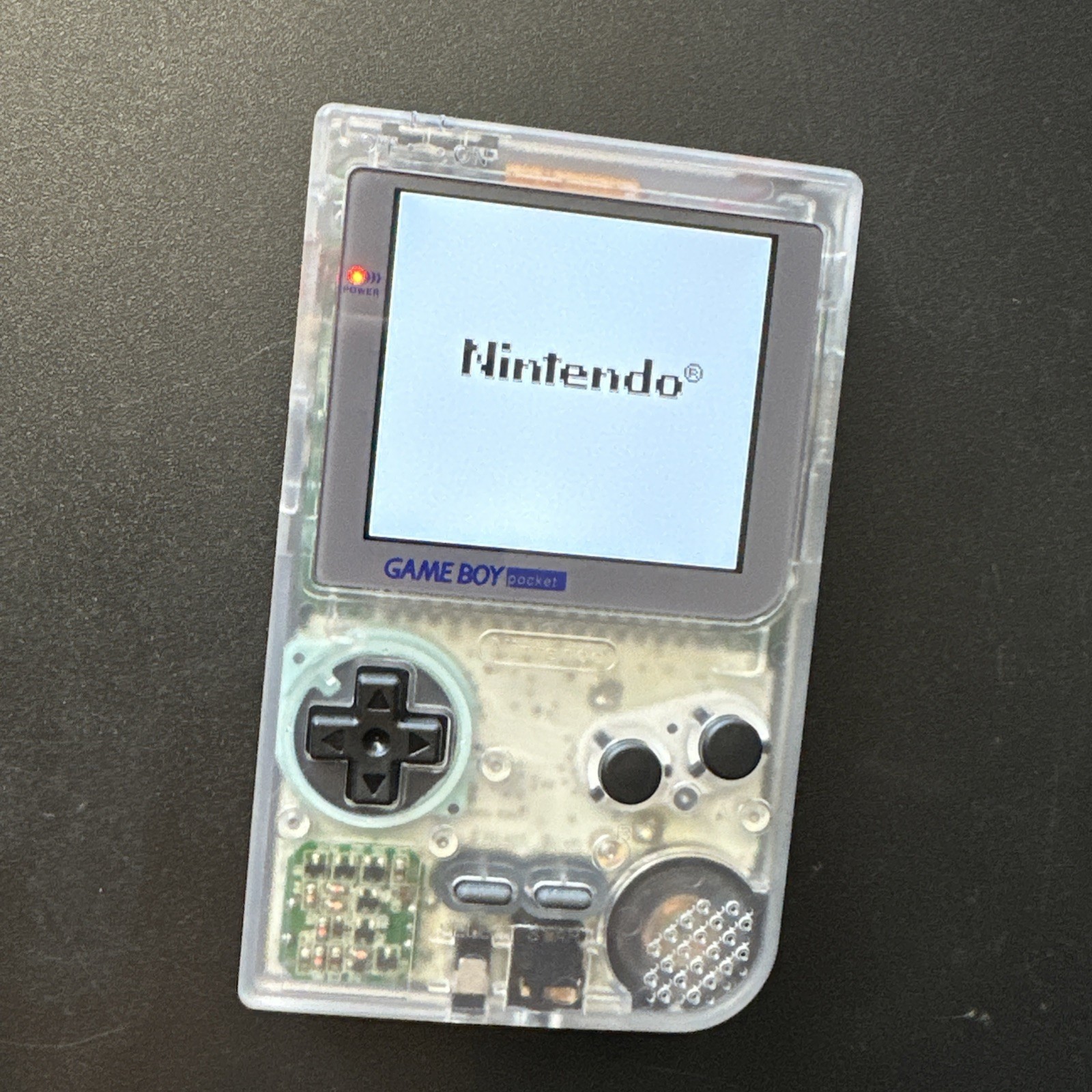 Funtastic Clear Nintendo Gameboy Pocket With Backlit IPS Screen Console System