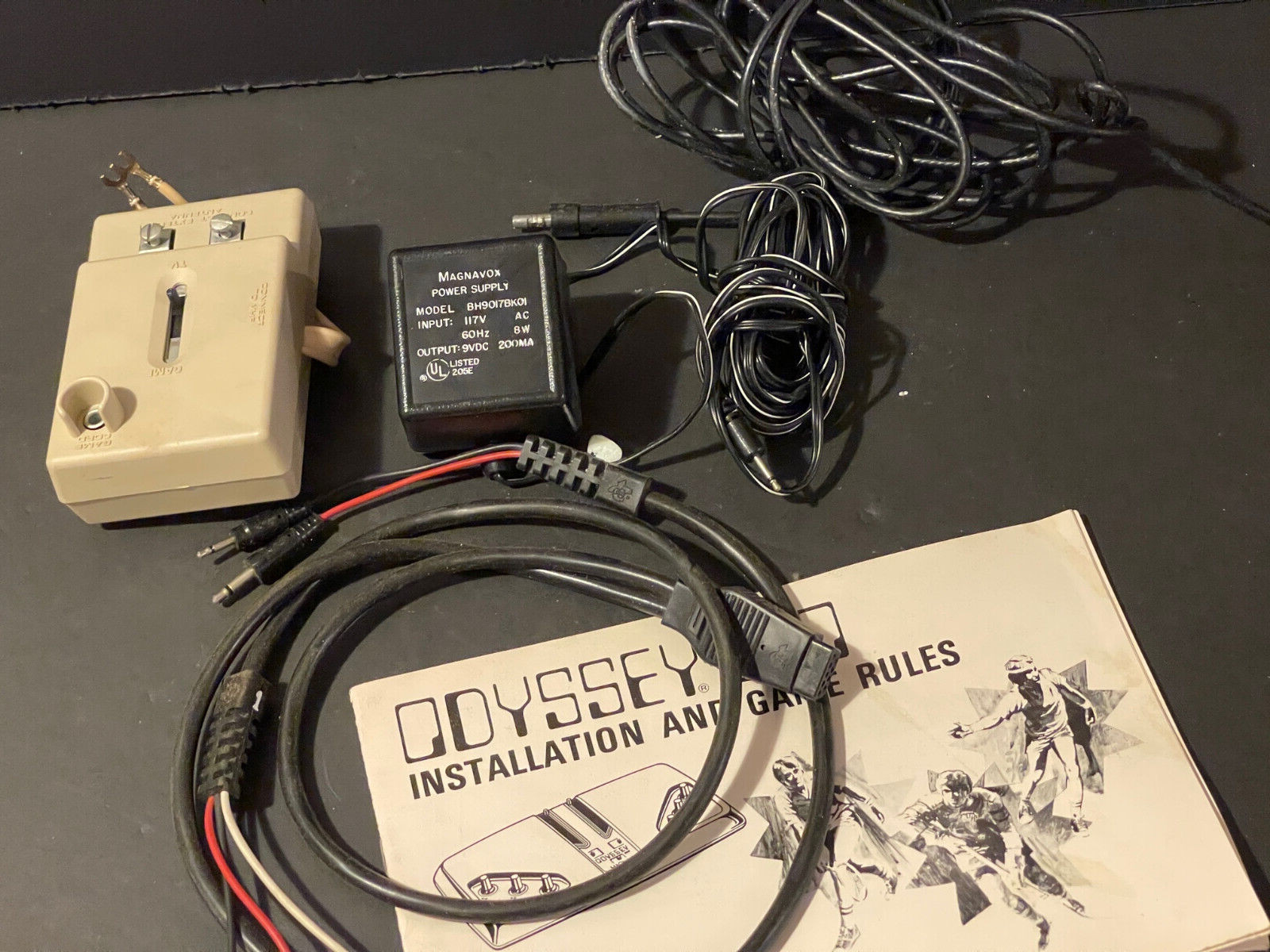 Magnavox Odyssey 500 Vintage! UOS still in box (torn) Many Extras as in Photos!