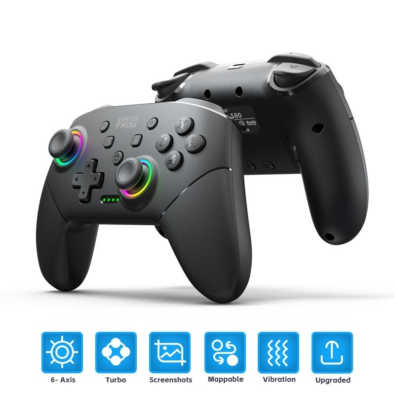 Black Lightning Wireless Elite Bluetooth Handle
