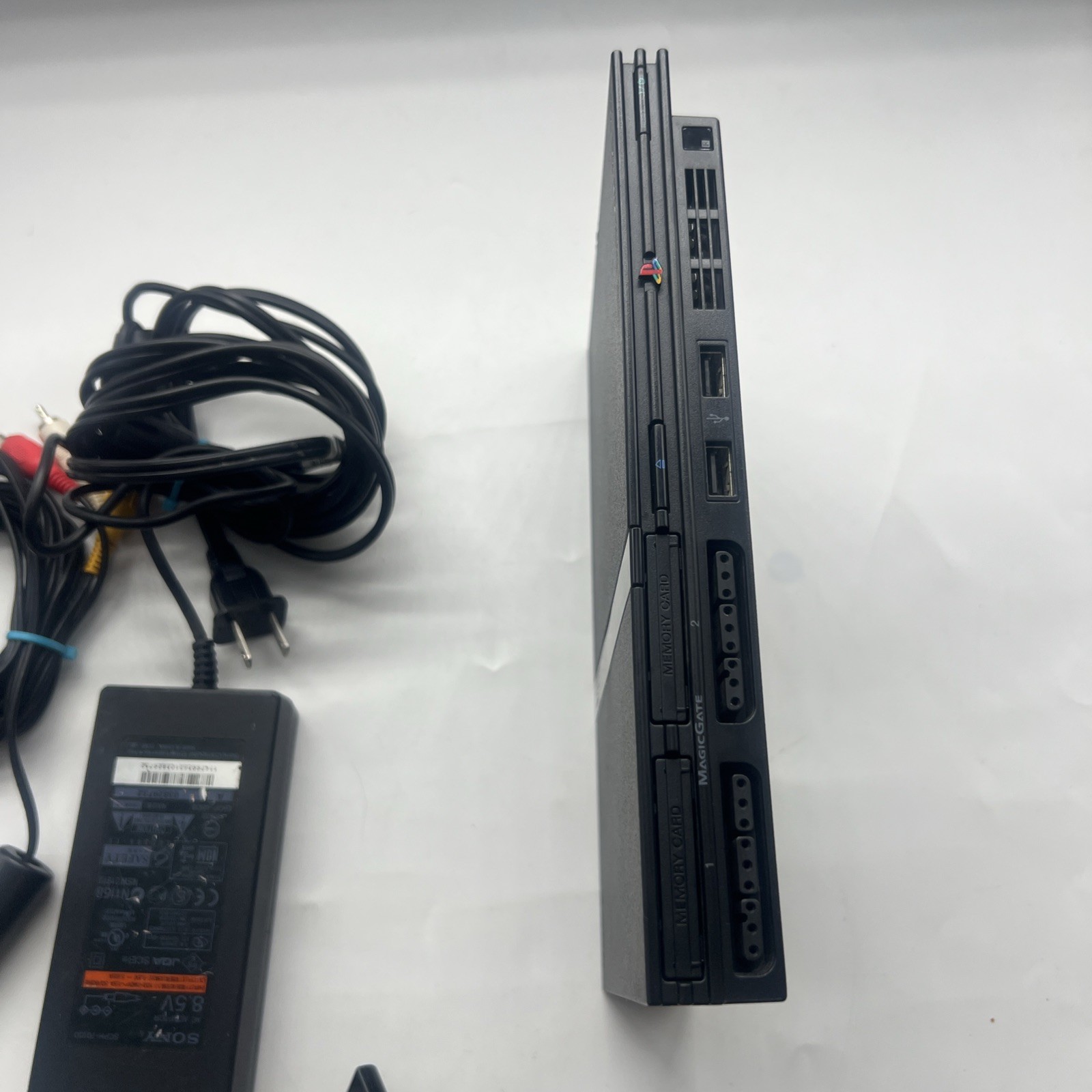 Sony PlayStation 2 PS2 Slim SCPH-70012 Console System OEM Bundle – Tested