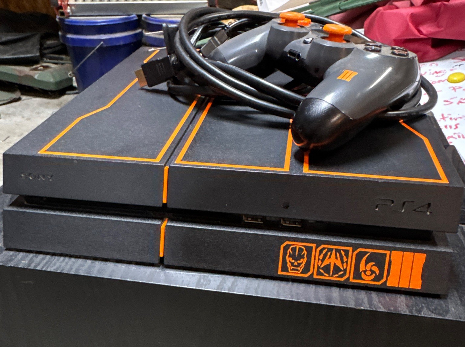 Sony PS4 500GB Black Ops III Limited Edition Bundle w/ DS Controller, Cables,