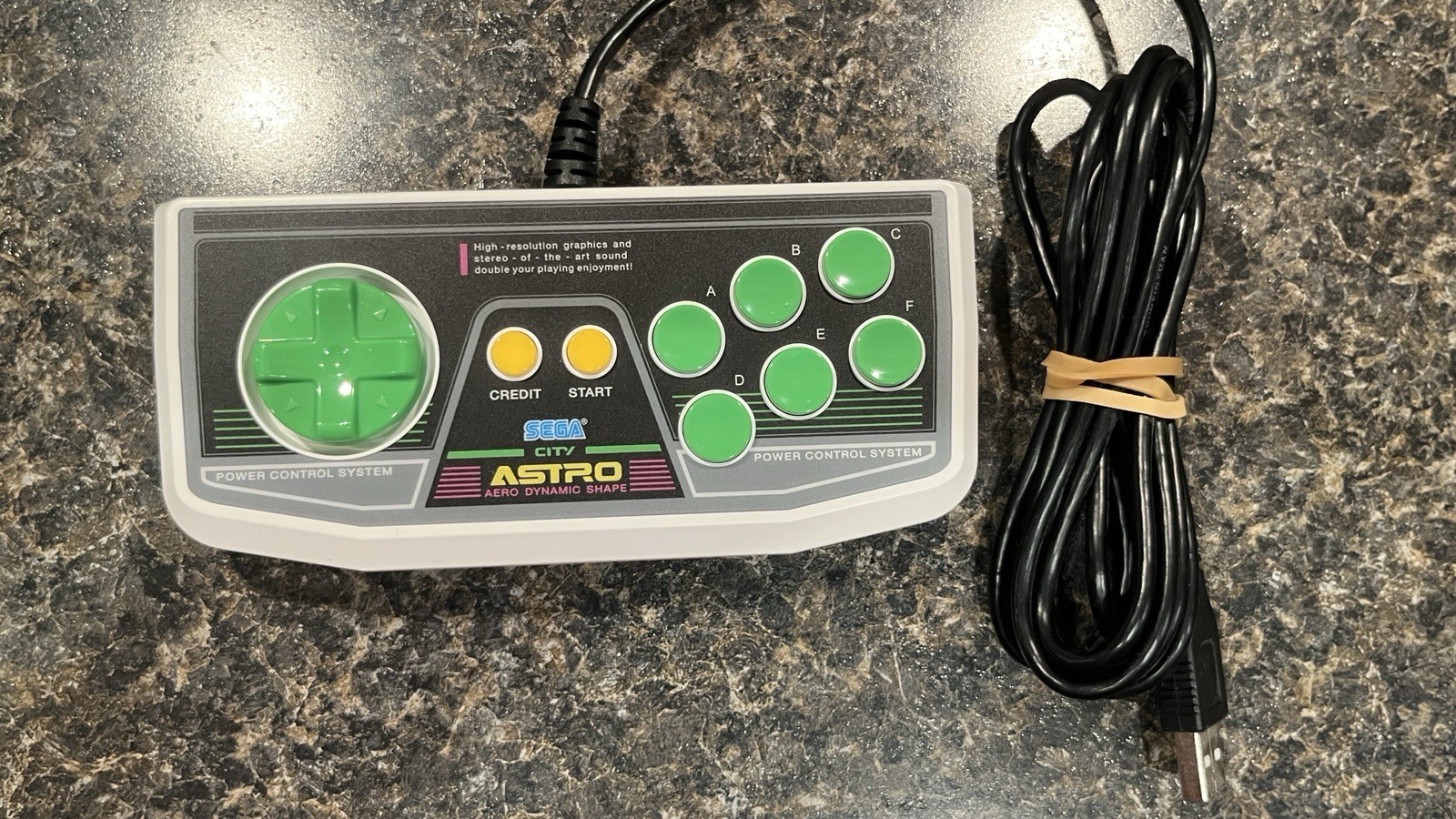 SEGA Astro City Mini Control Pad USB ACS 1002