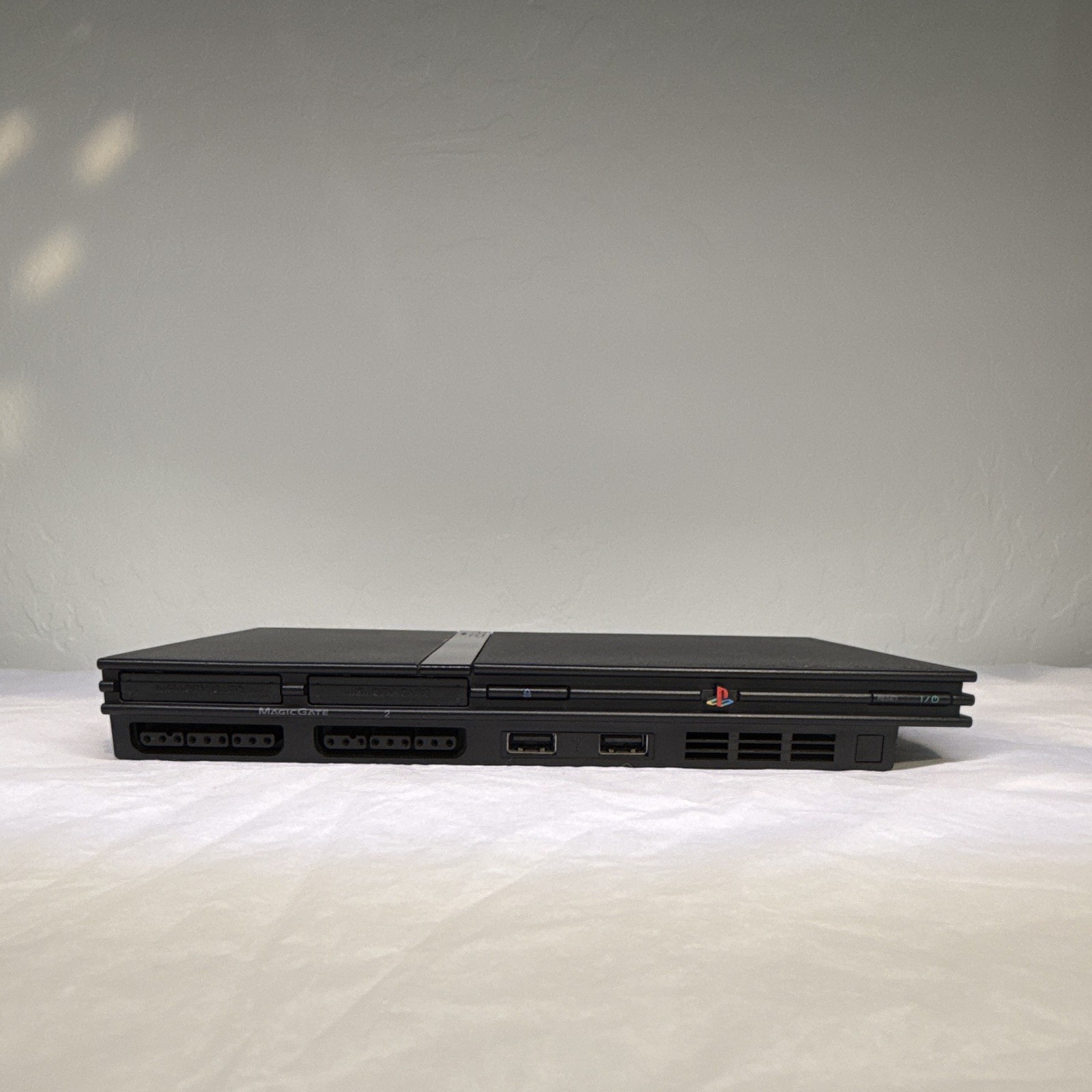 Sony PlayStation 2 Slim Black Console SCPH-79001 Tested working New laser