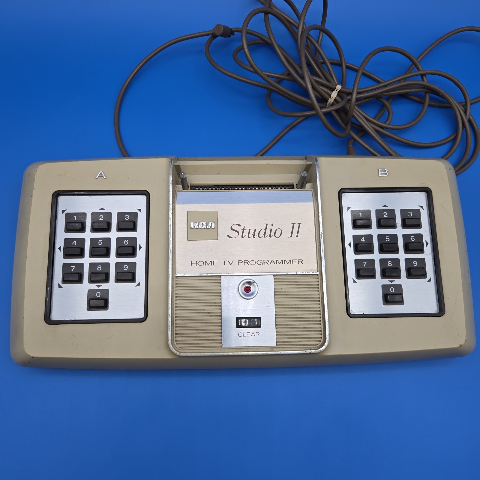 RCA Studio II Home TV Programmer Game Console – UNTESTED W/ 3 Games