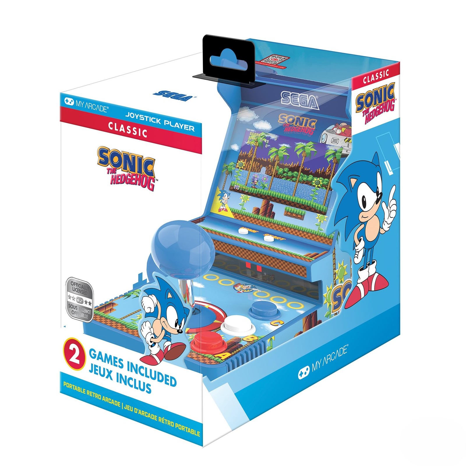 Joystick Player: , 2 Games in 1, Sega Classic, Gifts for and Adults