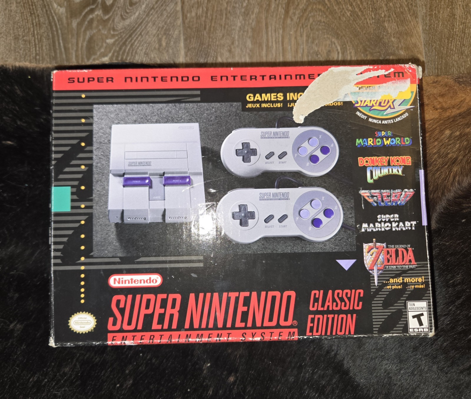Authentic SNES Super Nintendo Classic Mini Super Entertainment System 21 Games