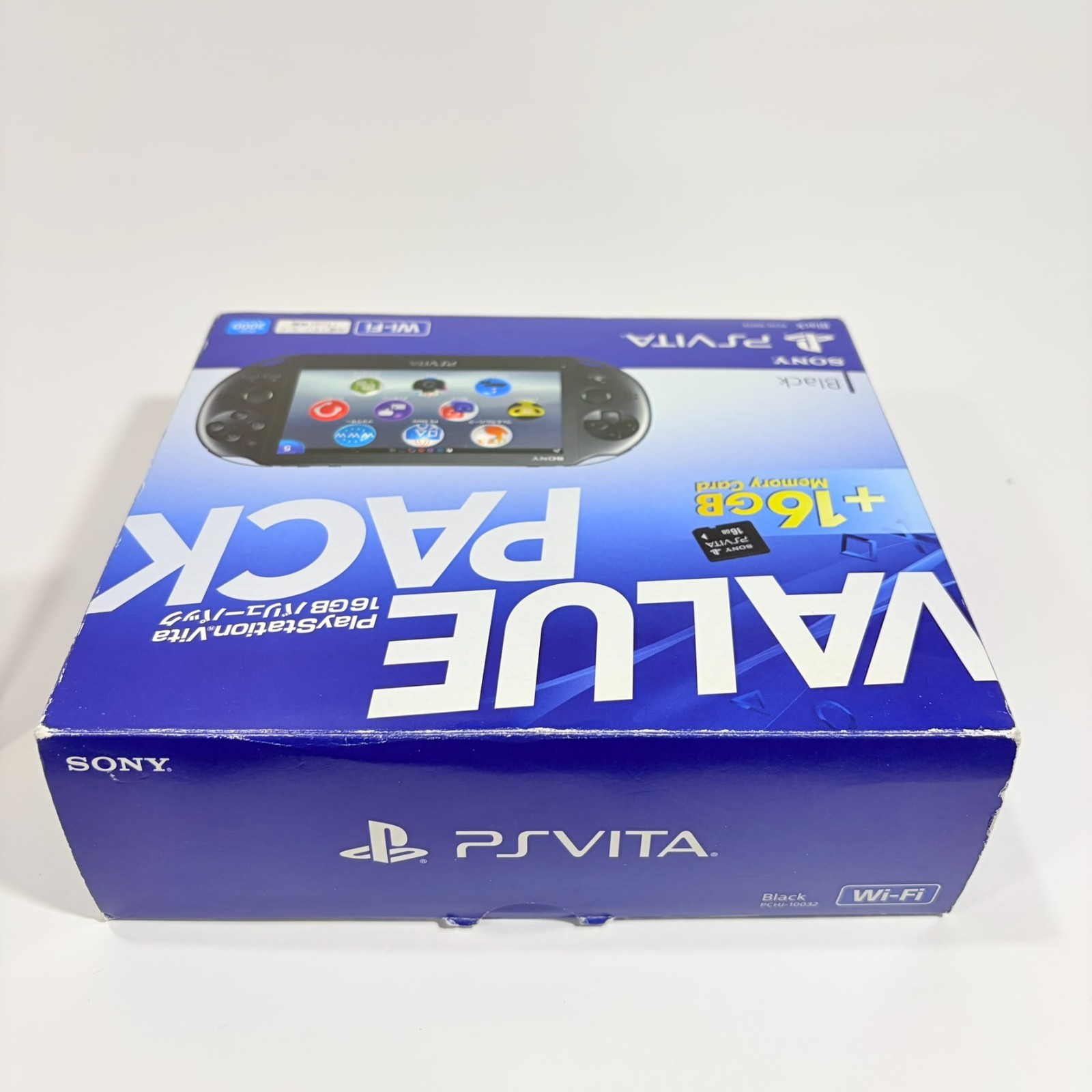 [Near Mint] Sony PS Vita PCH-2000 Black Value Pack 16GB Memory Card Boxed Japan
