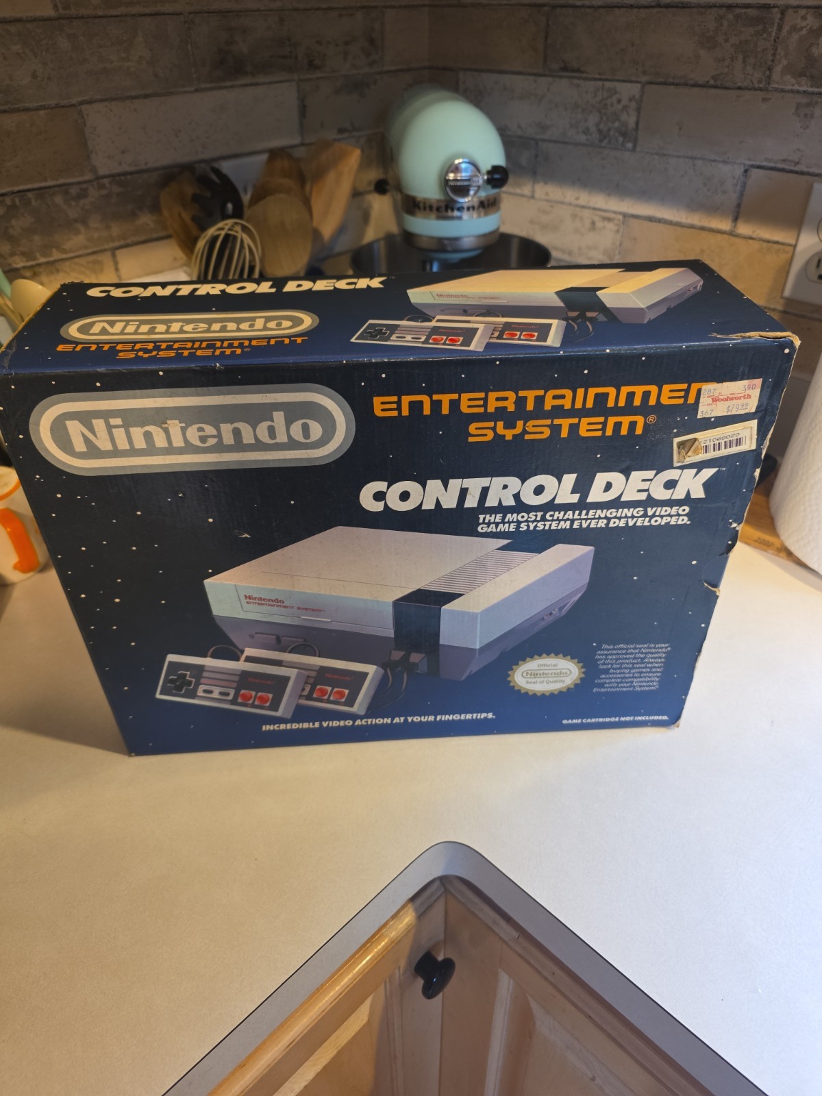 Nintendo Entertainment System – Control Deck Console – Complete in Box