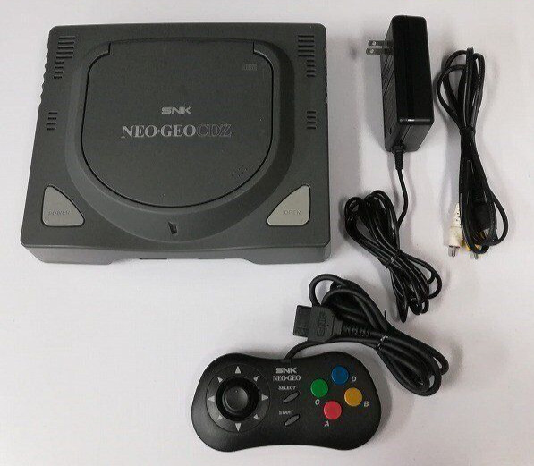 SNK NEO GEO CDZ CD-T02 Console System Only Tested Working From Japan
