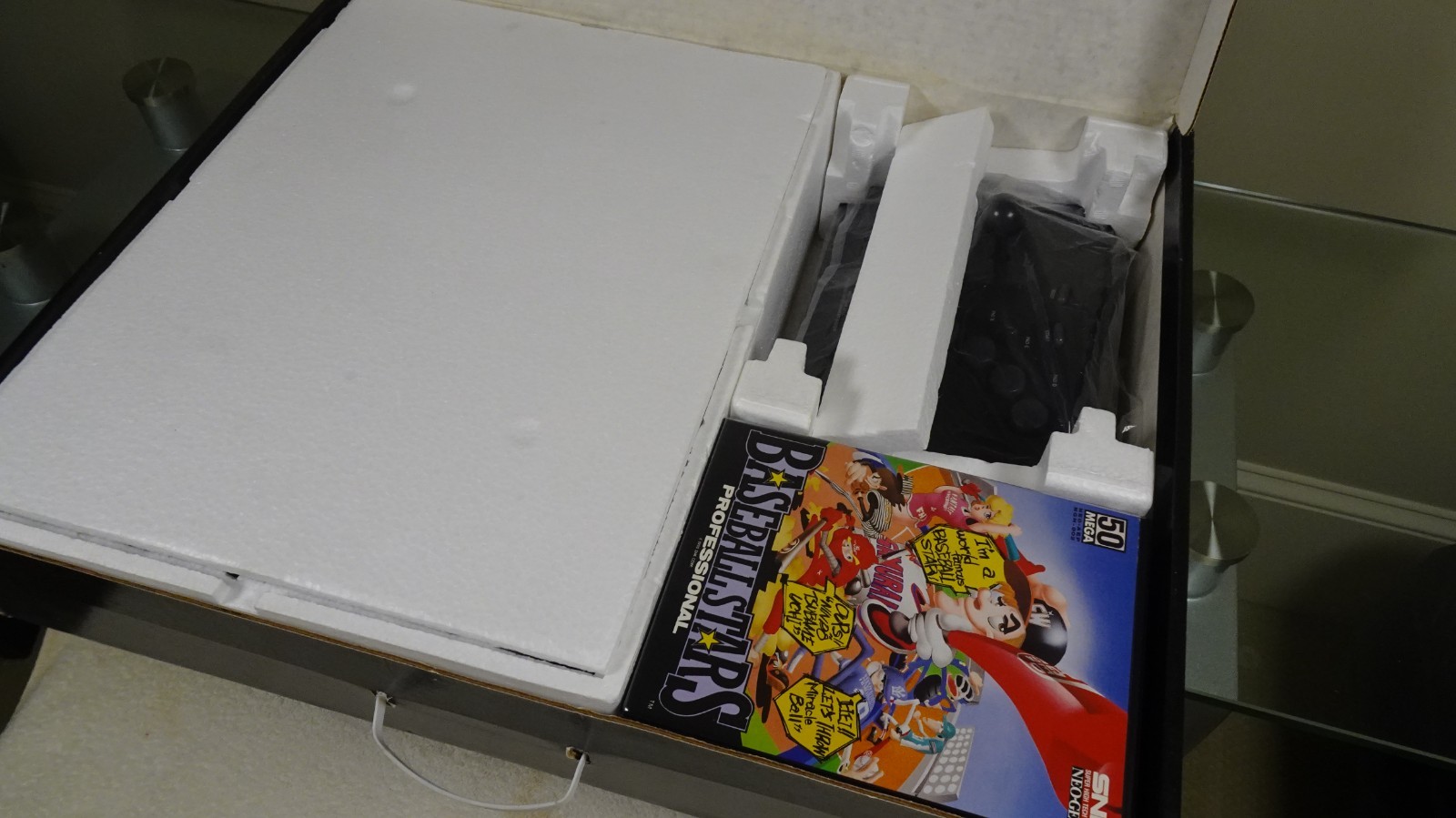 SNK Neo Geo Gold AES System (LN/CIB) RARE US Version *** Bonus Items ***