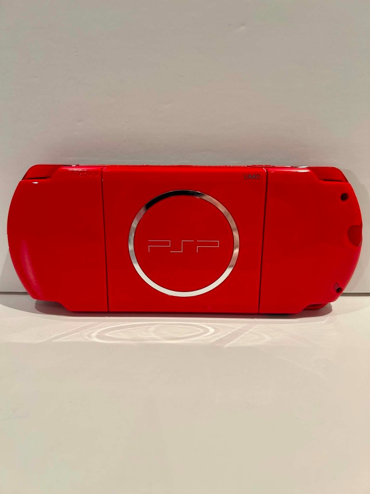 PSP 3000 (3001) God of War Limited Edition Black & Red Tested Working No Charger