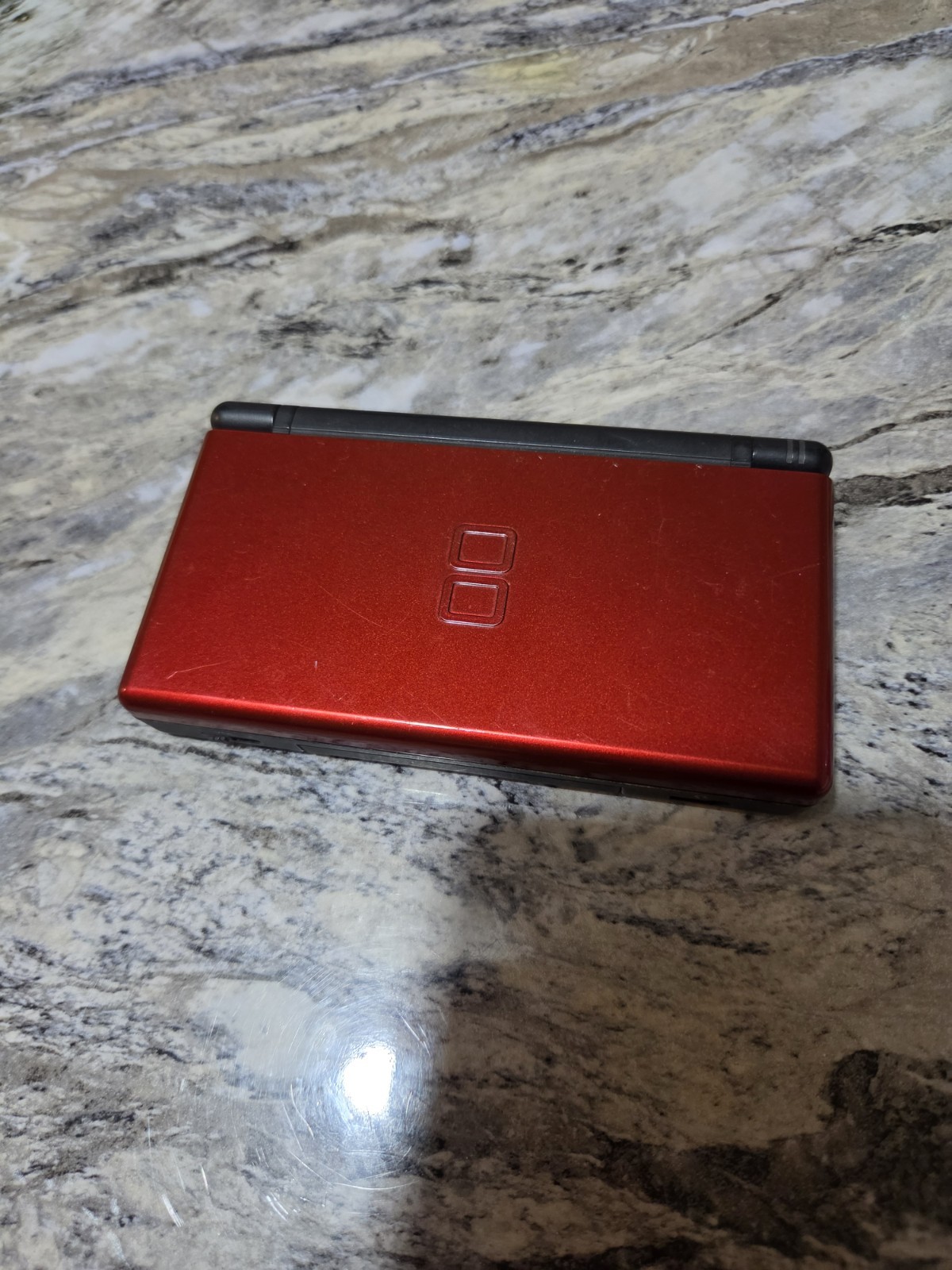 Nintendo DS Lite Handheld Gaming System, Crimson Red/Black
