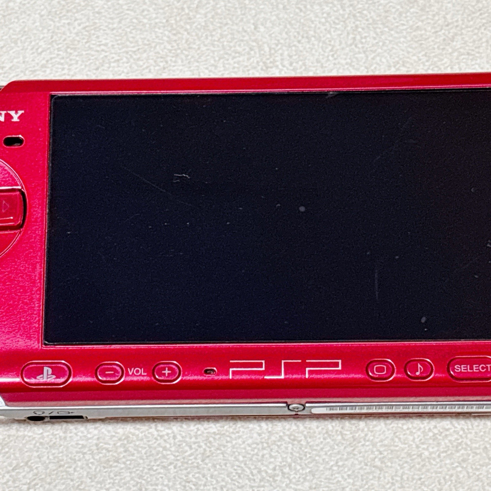 Sony PSP 3000 Radiant Red PSP-3000 RR Boxed Tested Working 4GB Memory Card