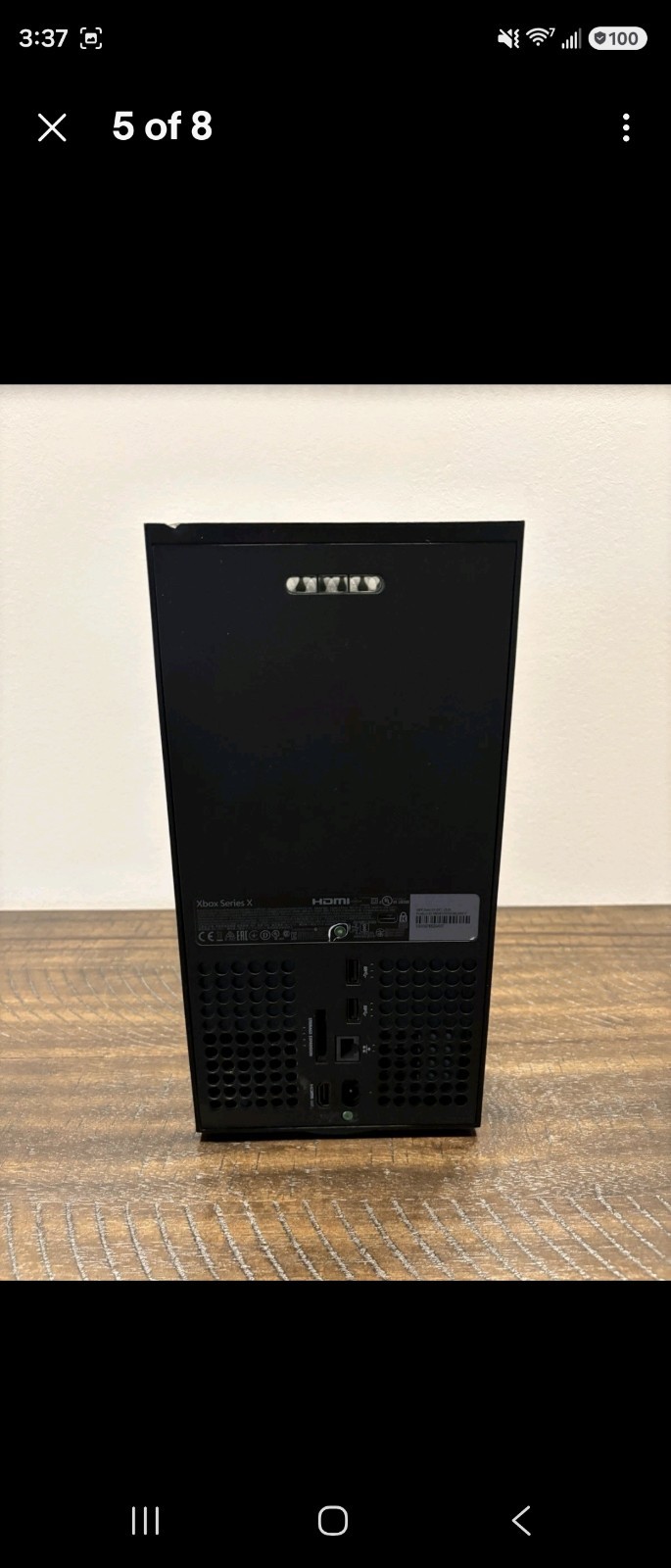 Microsoft Xbox Series x 1TB Black Gaming Console with Accessories