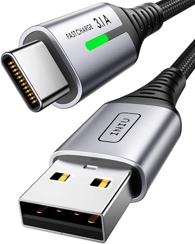 INIU USB C Cable 2m 3.1A Fast Charging Type A to C Charging Cable QC Compatible