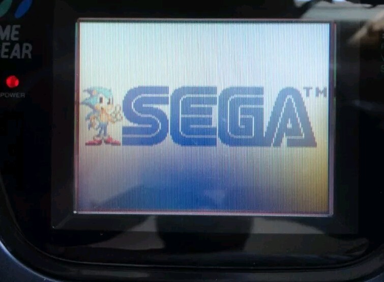 NEW GLASS SCREEN LENS SEGA Game Gear Handheld System – Black