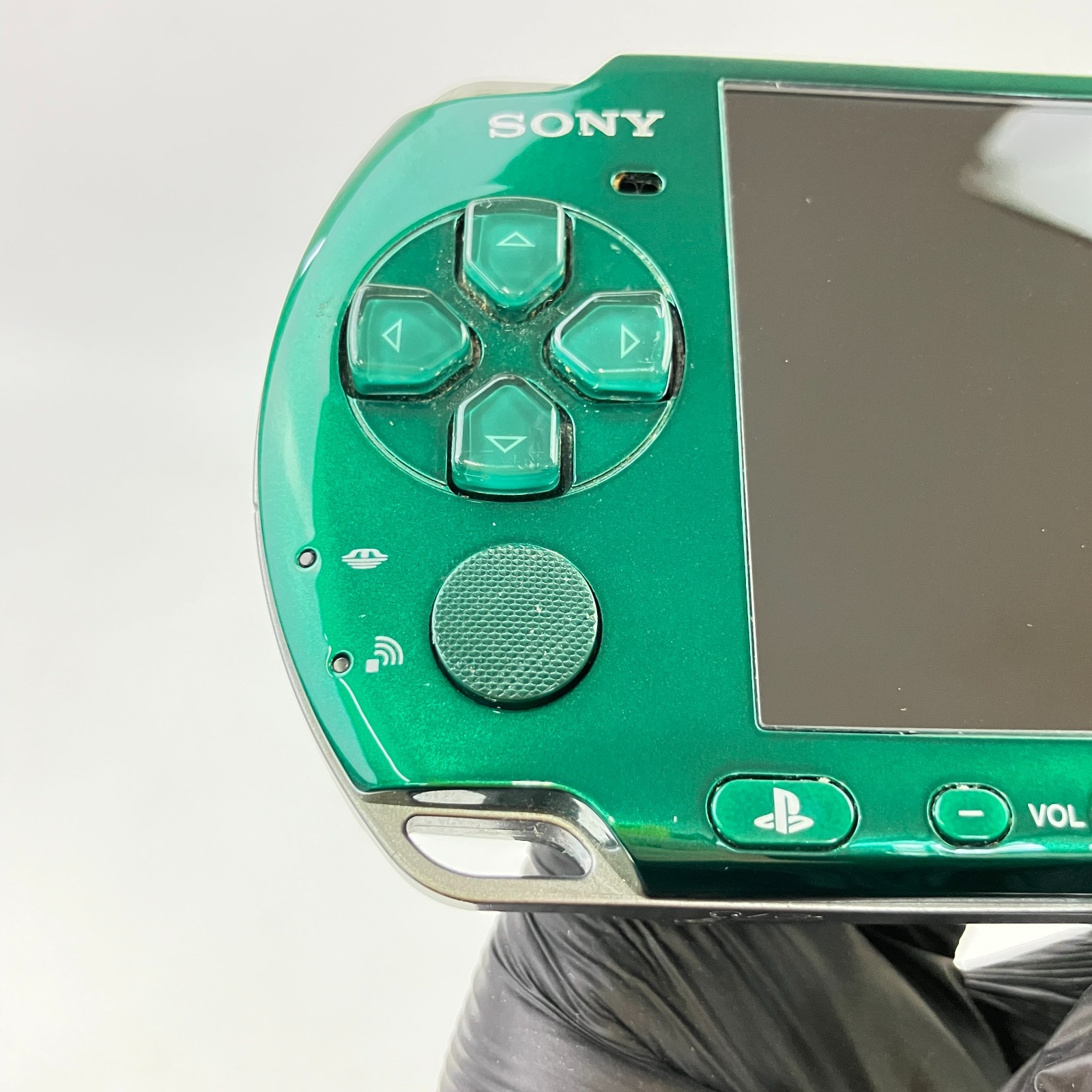 Sony PSP-3000 Spirited Gree Console with Charger & New Battery Packs Region Free
