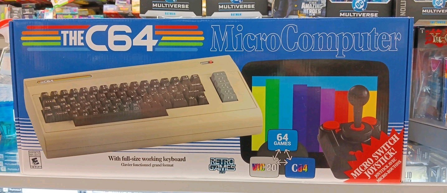 Retro Games C64 Maxi full size COMPUTER !! SUPER CLEAN USED ONLY ONCE!