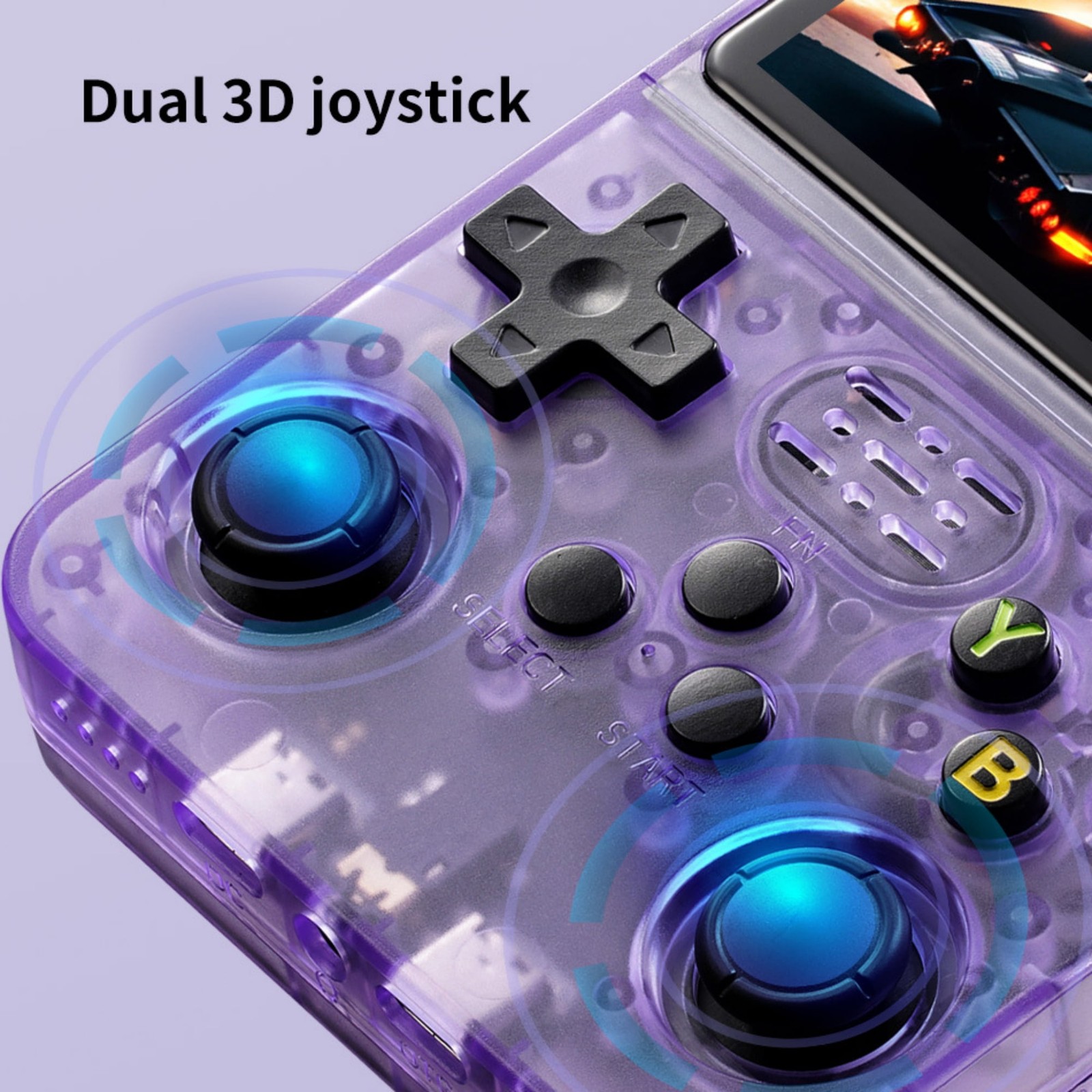 R36S open source handheld game console, large screen, large battery,128G, US