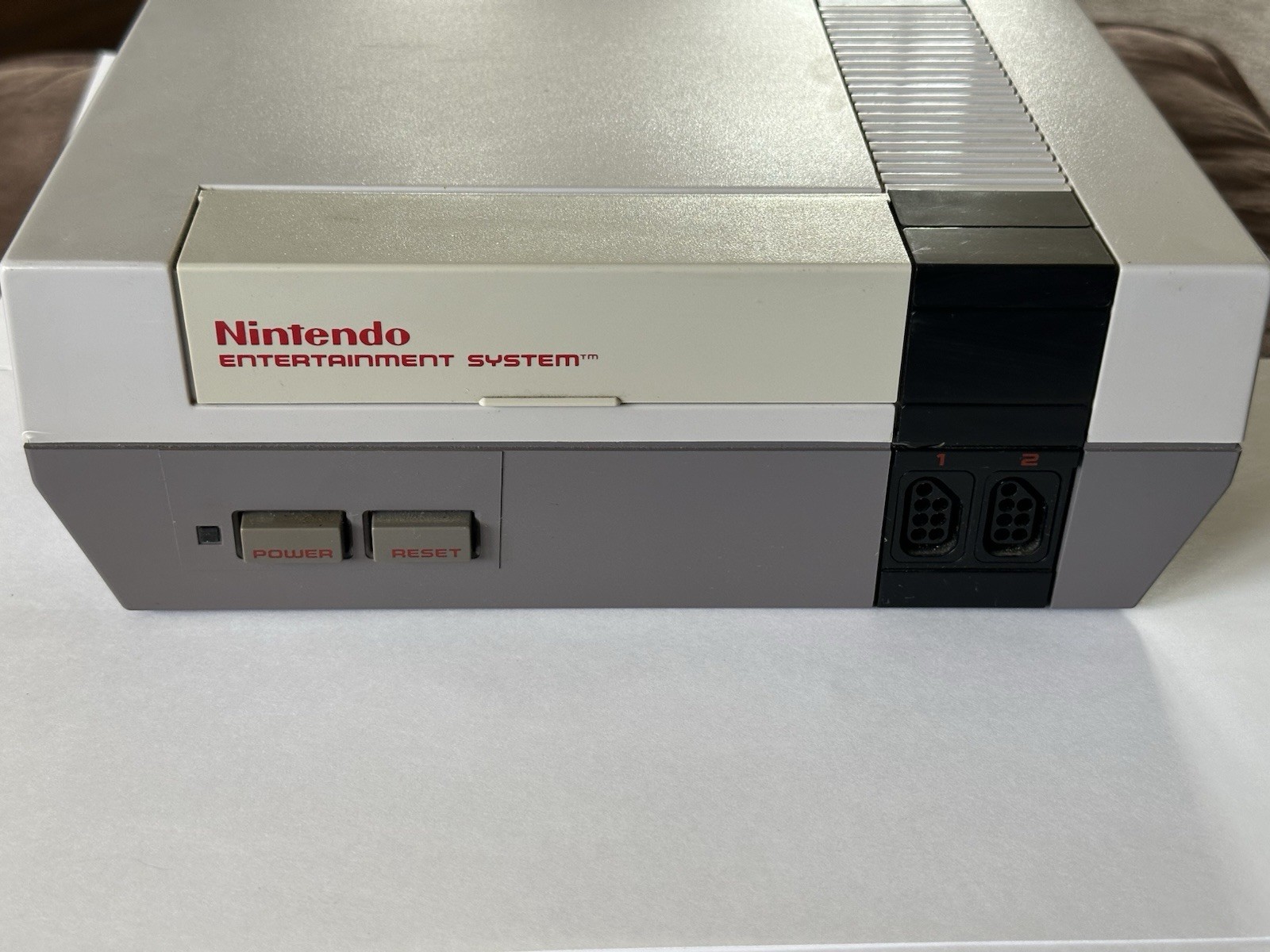 NES Nintendo System Action Set Bundle Complete w/Box NES-001