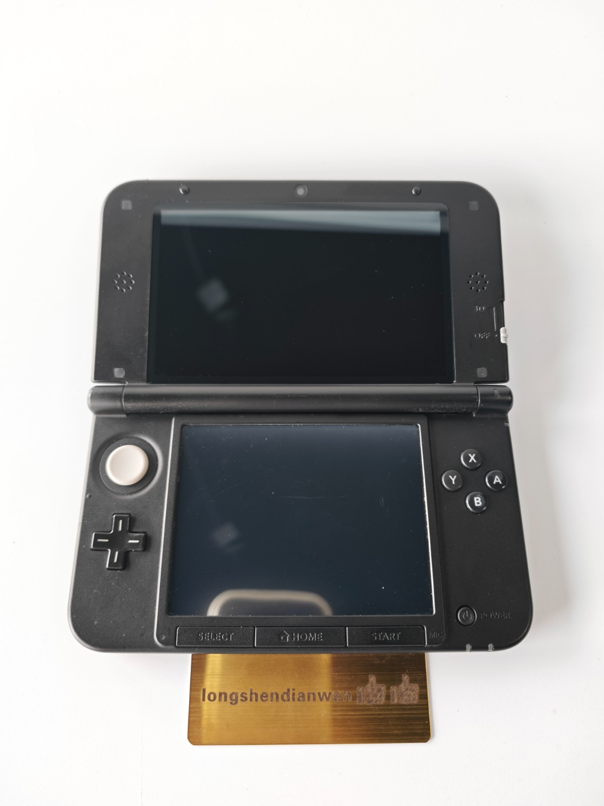 Nintendo Black 3DSXL game console used