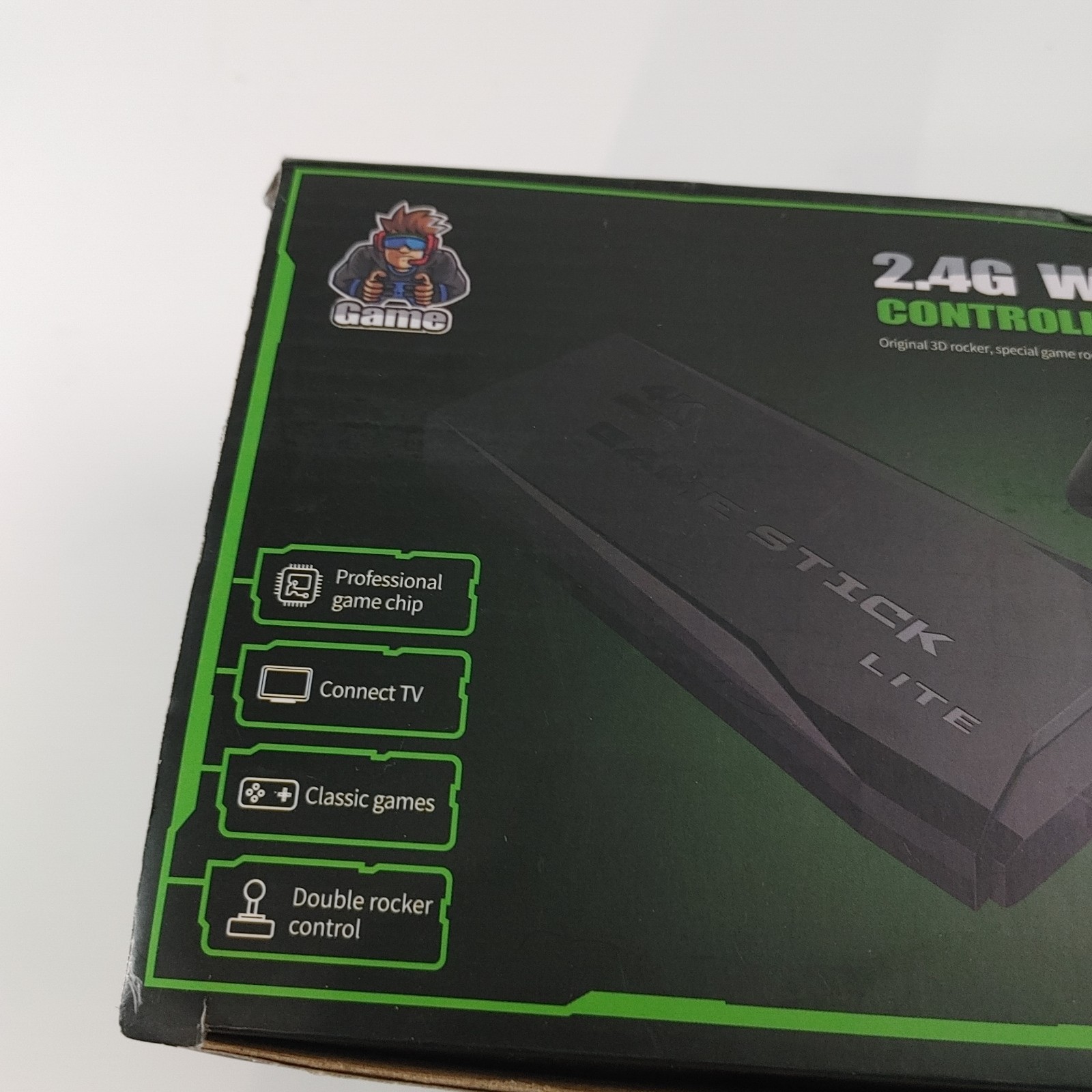 Ultra HD Game Stick Lite Supporting TF Card Equipped With Dual Wireless Gamepad
