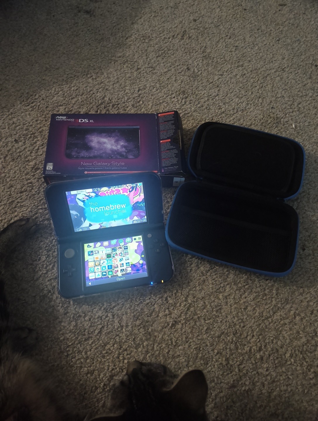 Galaxy New Nintendo 3ds W Case And Screen protectors