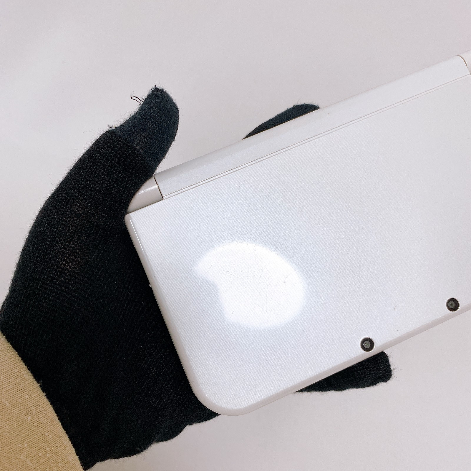 【Dual IPS】New Nintendo 3DS XL LL Pearl White Console Japan Tested Working Rank S