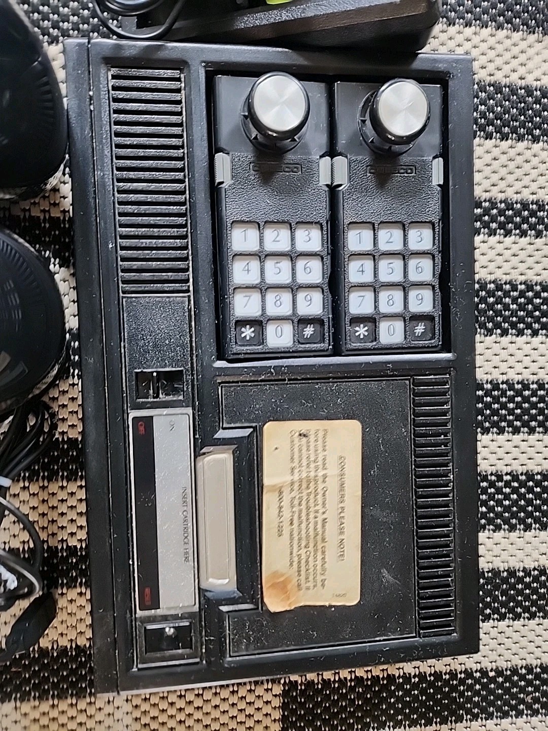 ColecoVision Console Bundle With Steering Wheel & Controllers