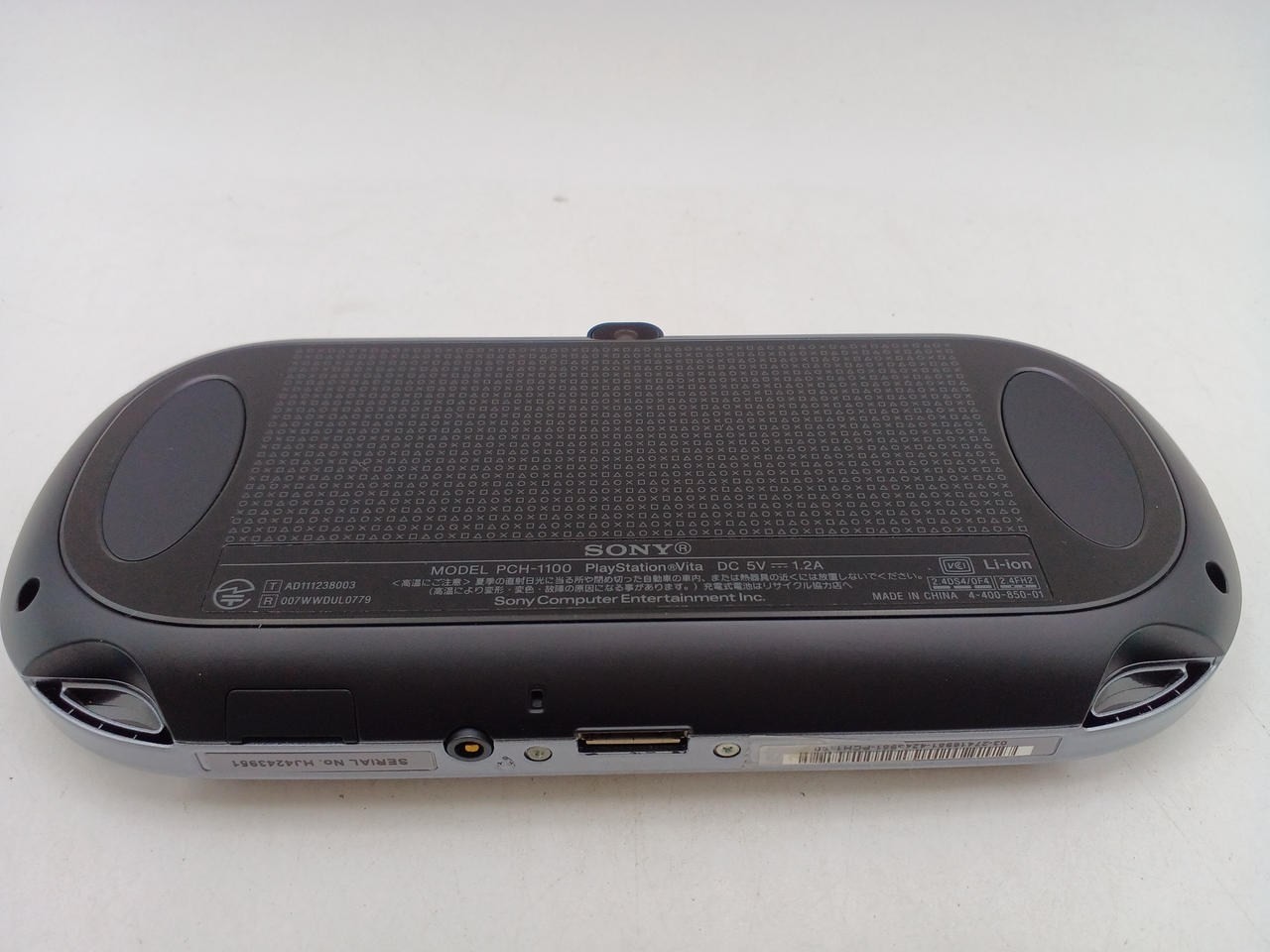Sony PS Vita 3G Wi-Fi Crystal Black PCH-1100AA01 Complete Set A1610