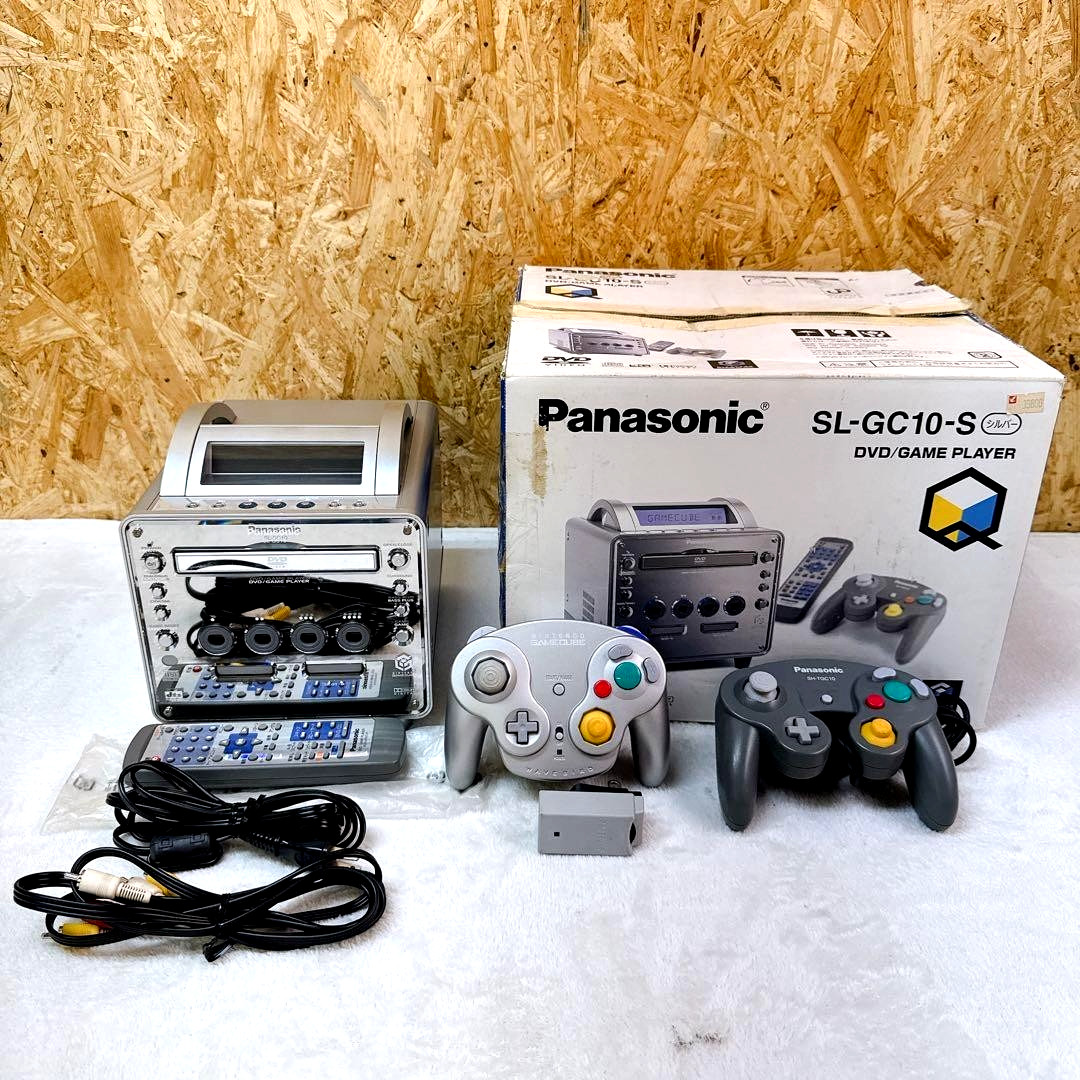 Panasonic Q GameCube Console SL-GC10 DVD Hybrid WAVEBIRD TESTED