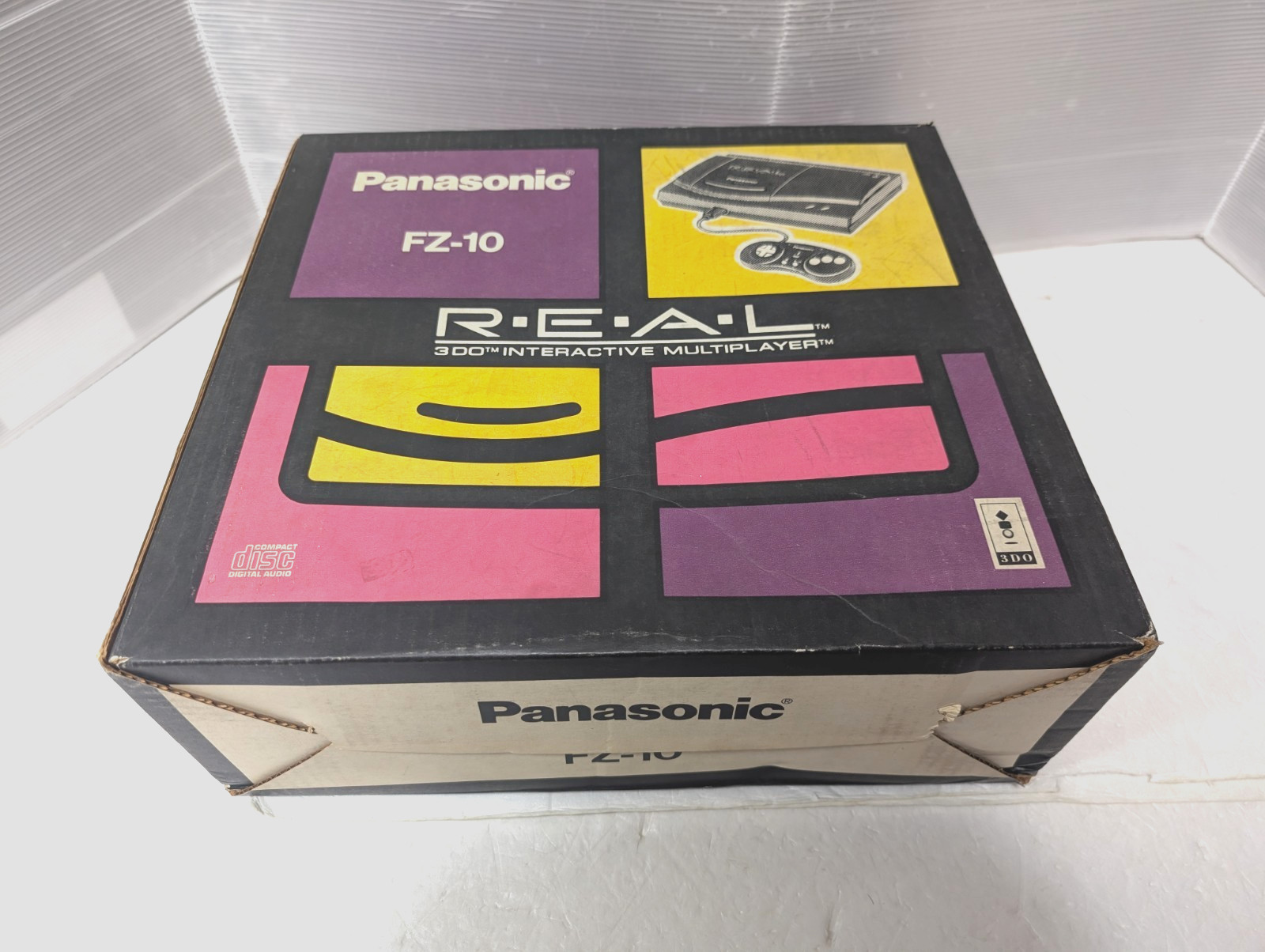 Panasonic 3DO Real FZ-10 Console Total Eclipse Japan Box