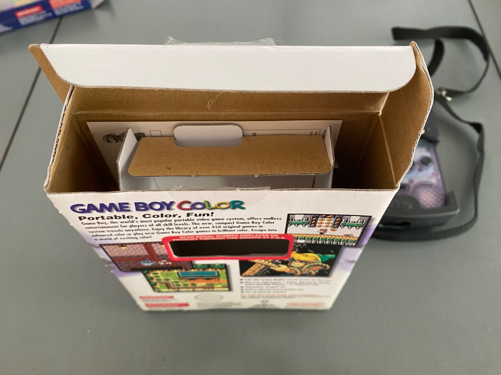 Nintendo Game Boy Color (GBC) – Atomic Purple, Barely Used EX Condition! Plays!