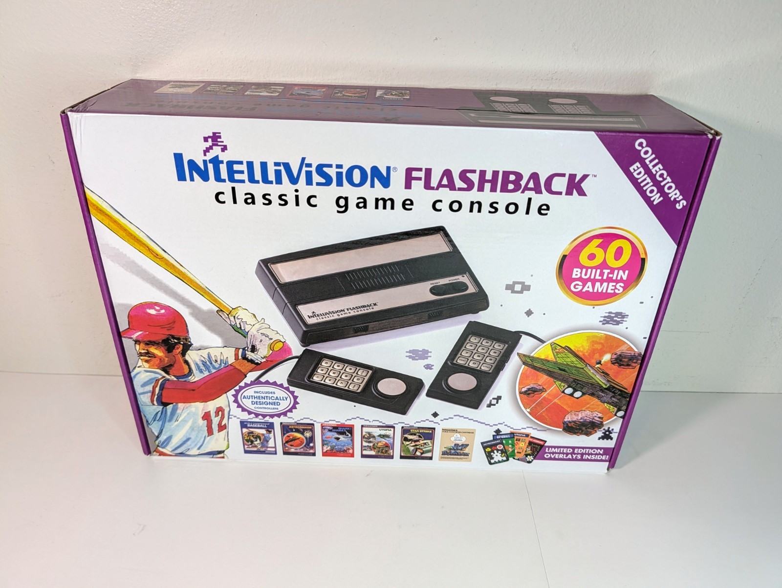 Intellivision Flashback Game Console 60 Games Collector’s Edition Open Box