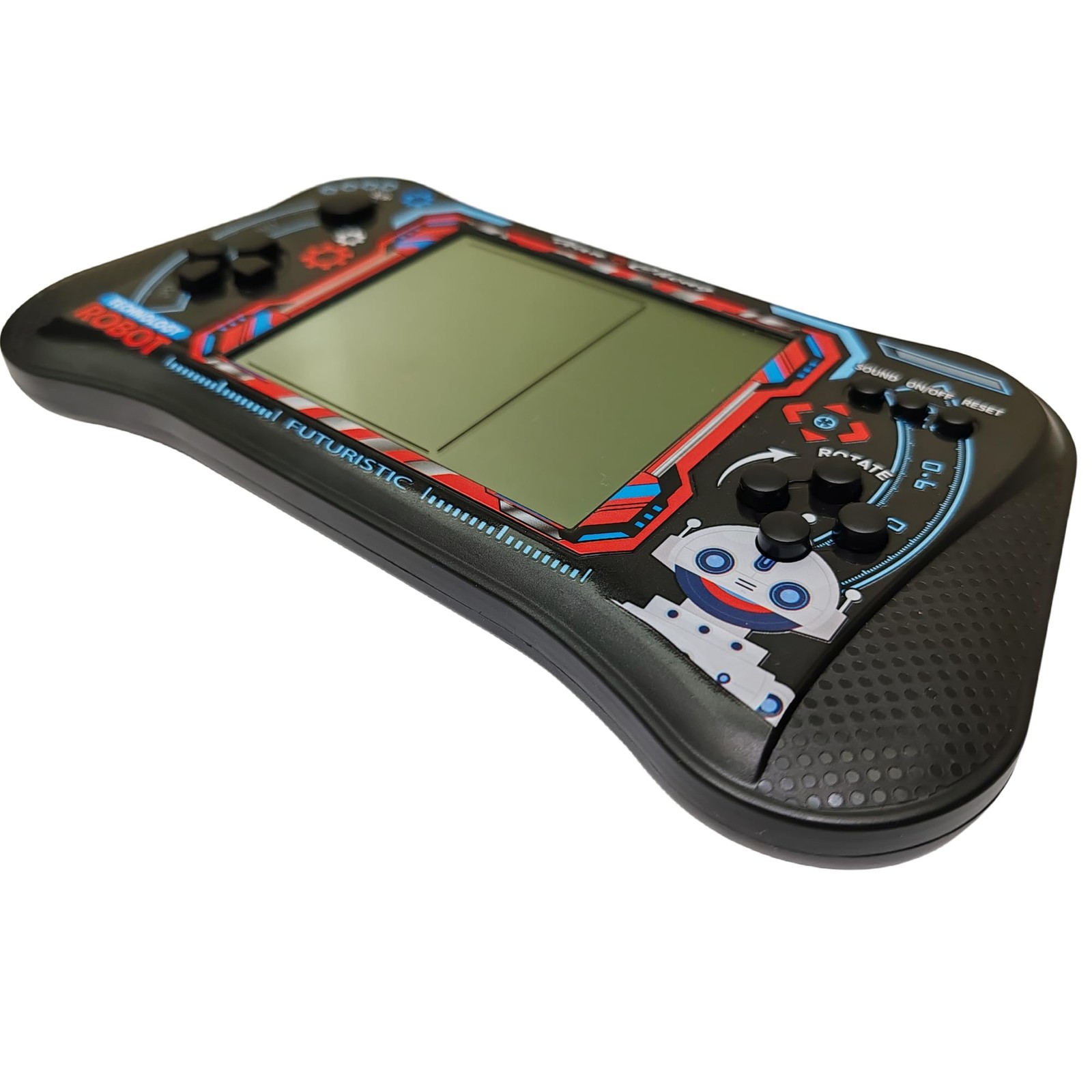 Brick Game Console,4.3″ Large Screen Handheld Game Console,Building Block/Tan…