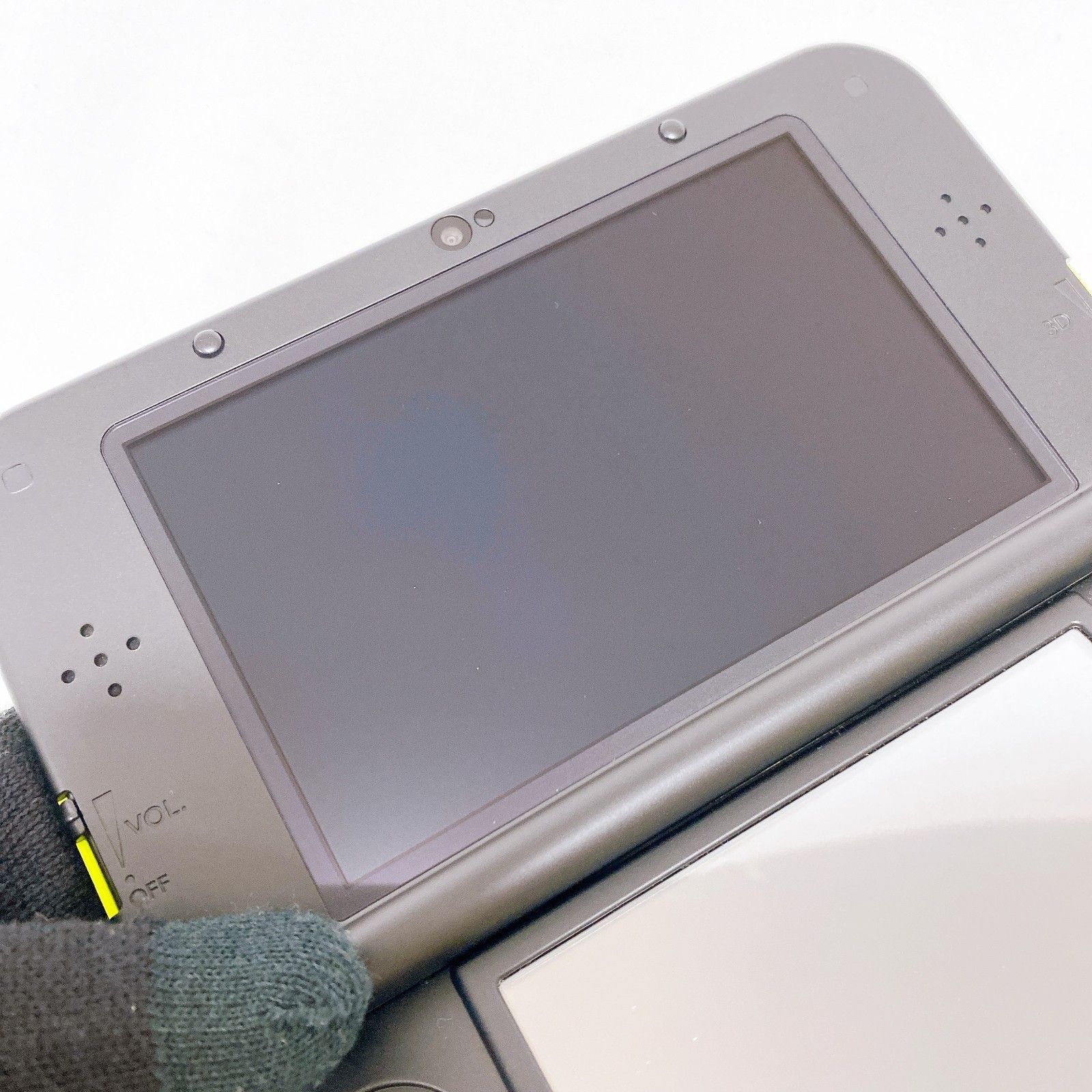 【Dual IPS】New Nintendo 3DS XL LL Lime Black Console Japan Tested Working Rank S