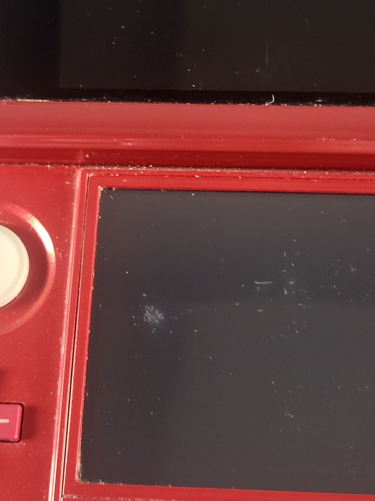 Nintendo 3DS Handheld System – Flame Red – CTR-001 – Charger Included – Tested!