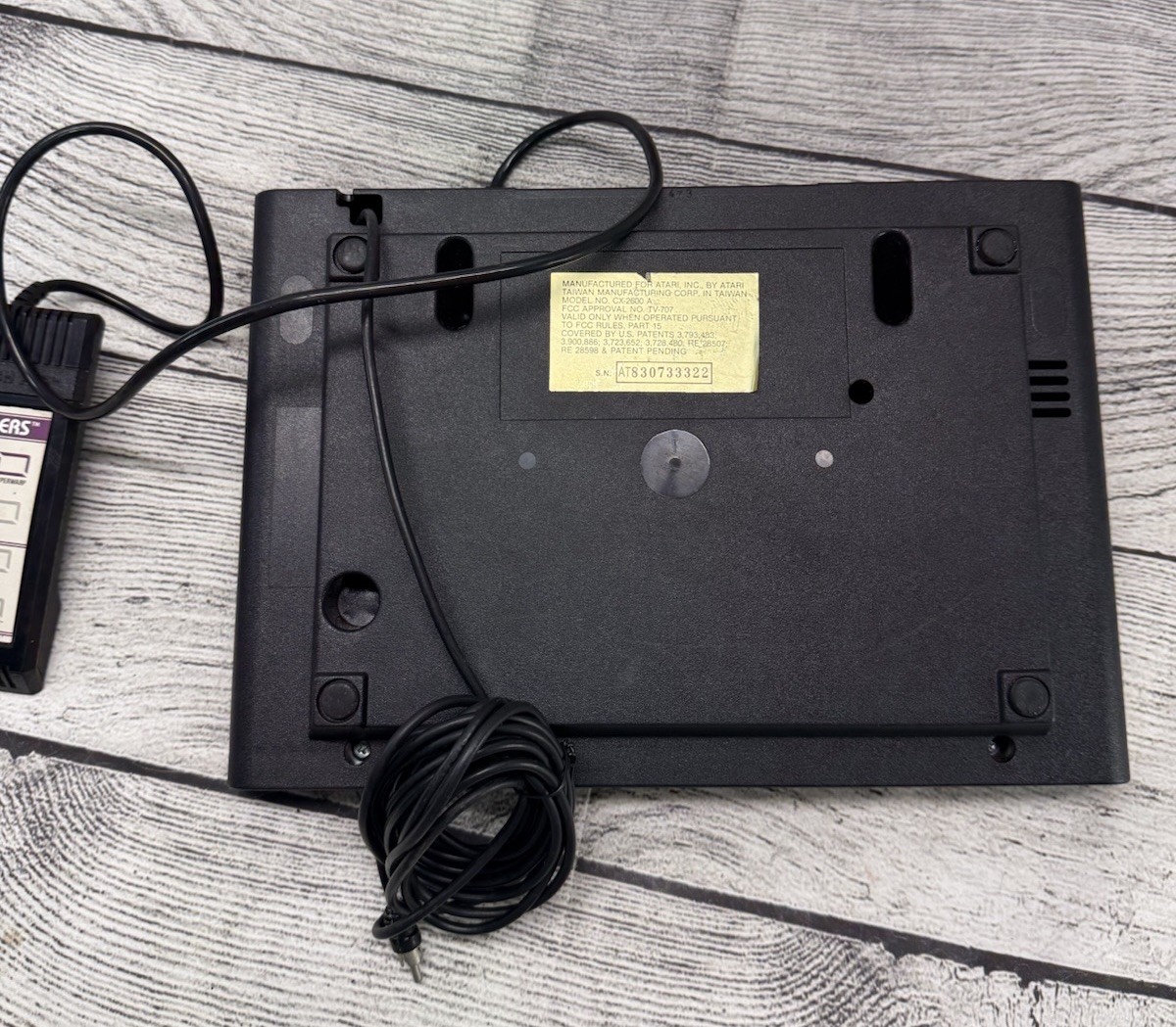Atari 2600 DARTH VADER Tele-Games Video Game Console Untested