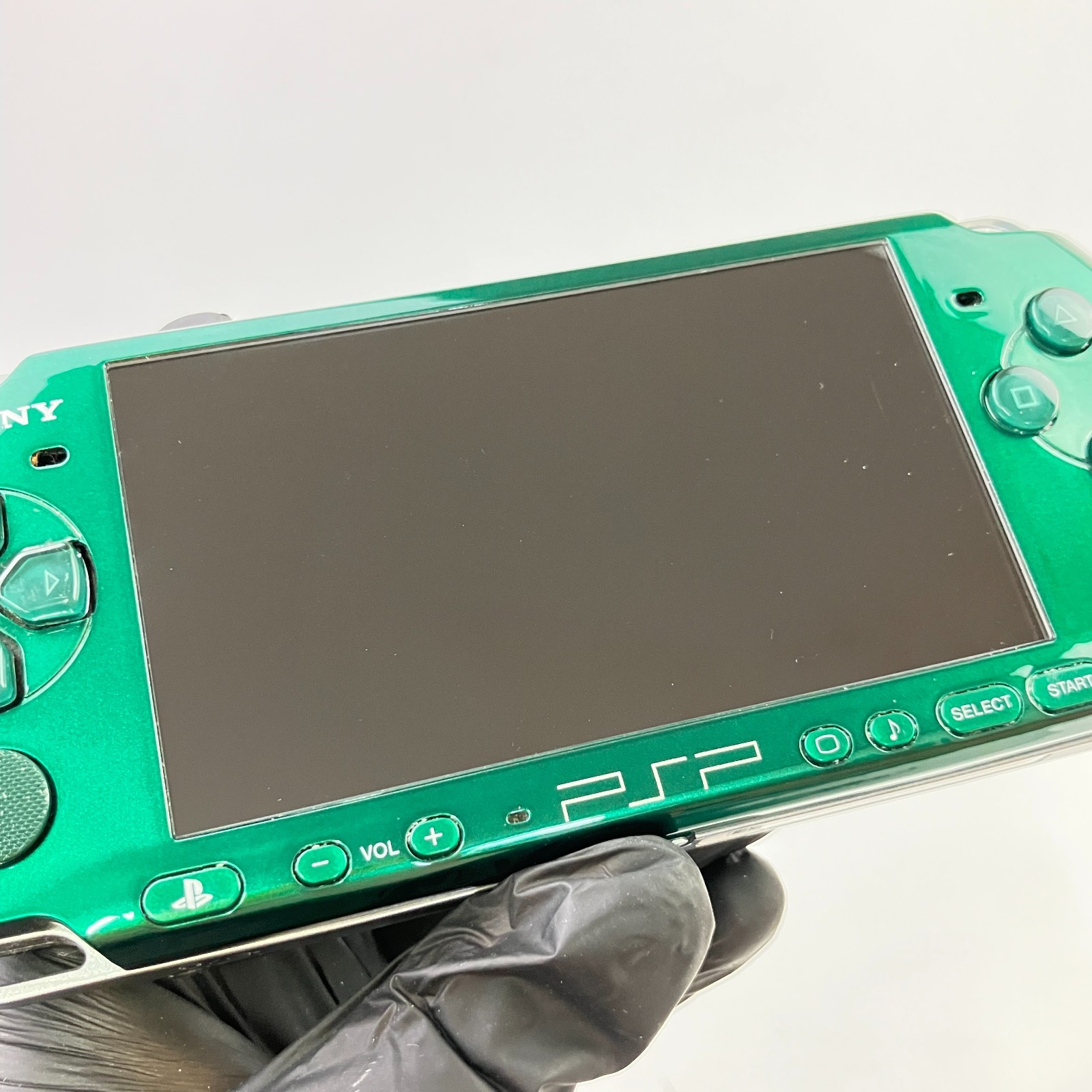 Sony PSP-3000 Spirited Gree Console with Charger & New Battery Packs Region Free