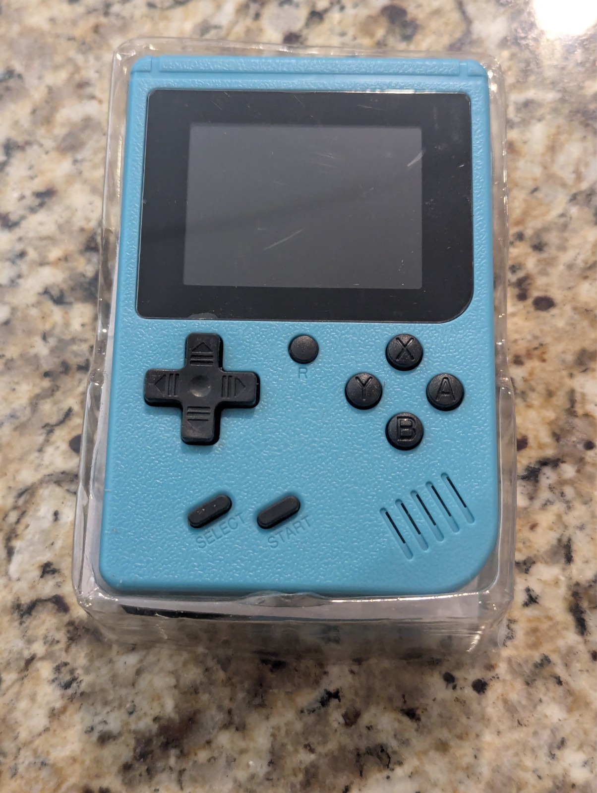 Digital Game System 3.0 inch LCD Screen Retro Handheld Console Light Blue