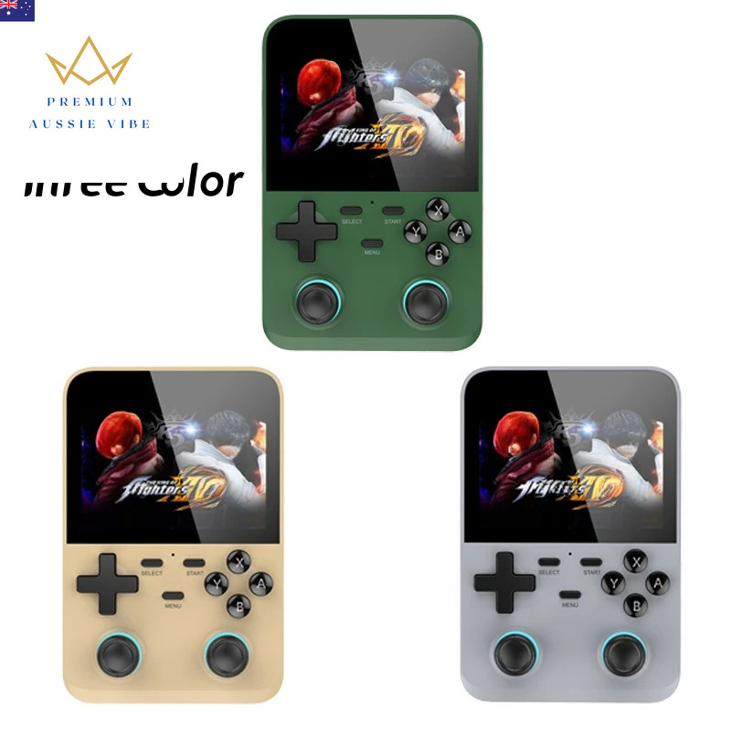 D007 Plus/ X6 3.5 Inch IPS Screen Handheld Game Players Dual Joystick 10000+ Gam